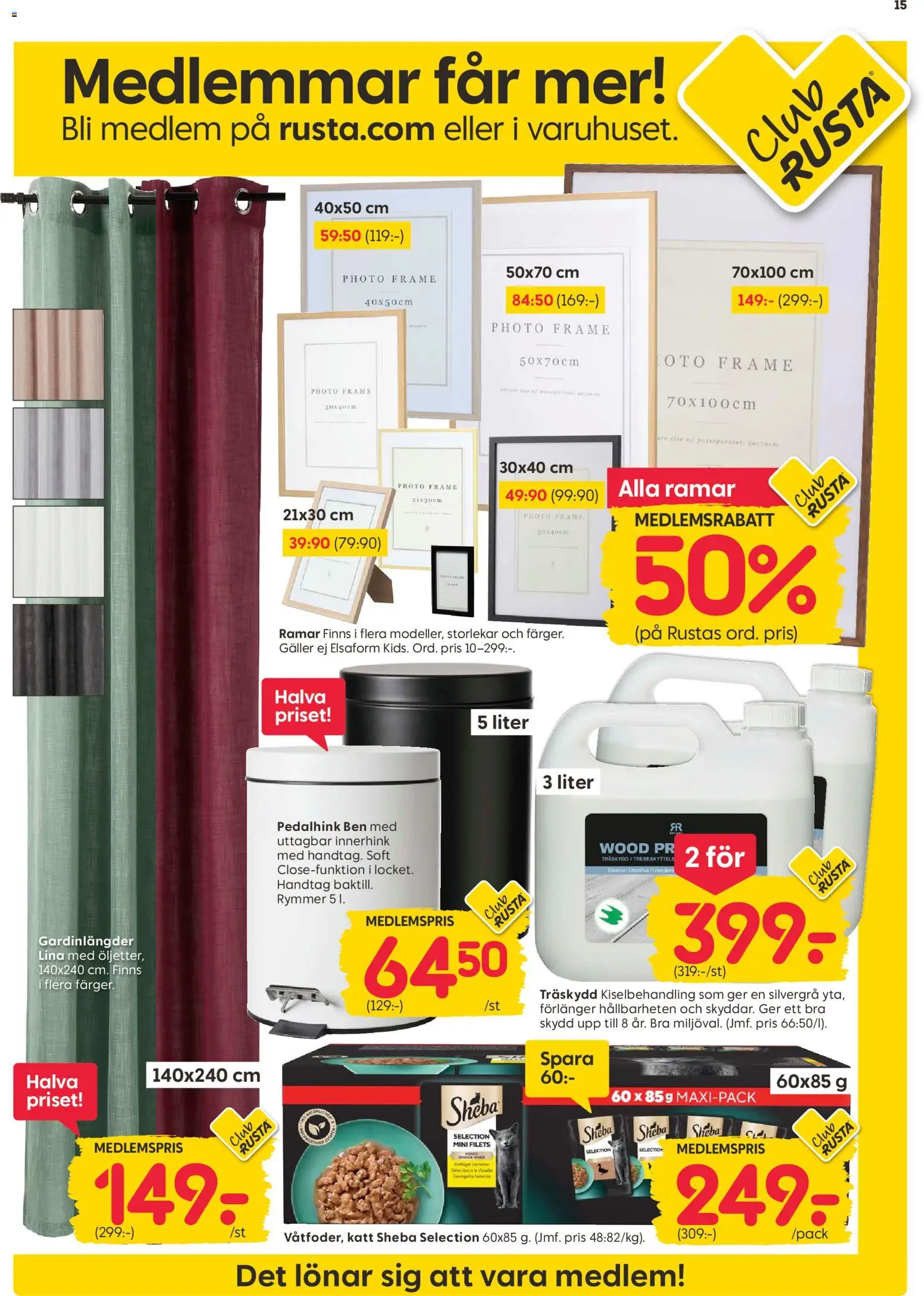 Rusta reklamblad aktuell från 20/07/2026 | Sida: 15 | Produkter: Galler