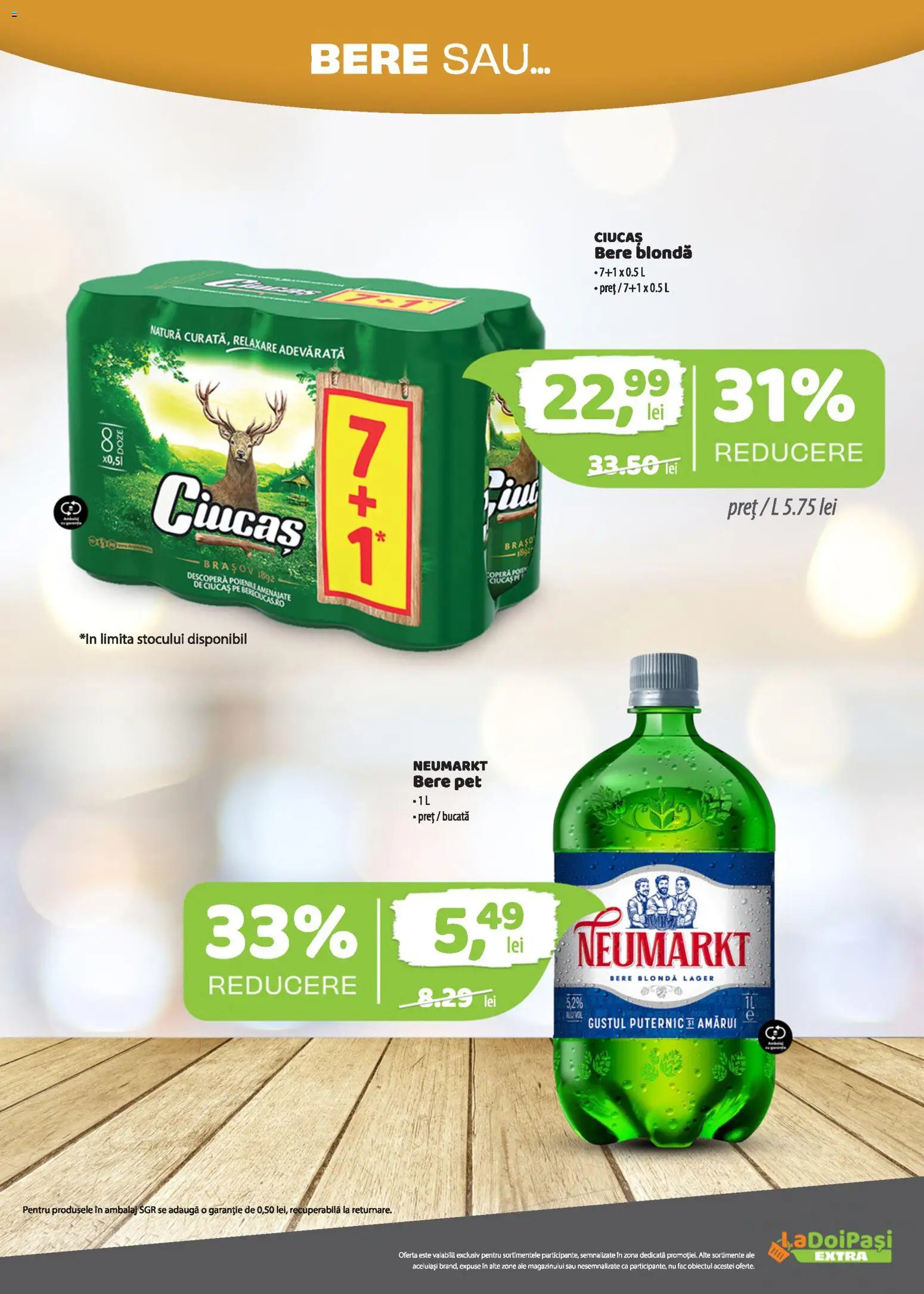 Noul catalog LaDoiPași – valabil de la 16.09.2026 | Pagină: 14 | Produse: Bere