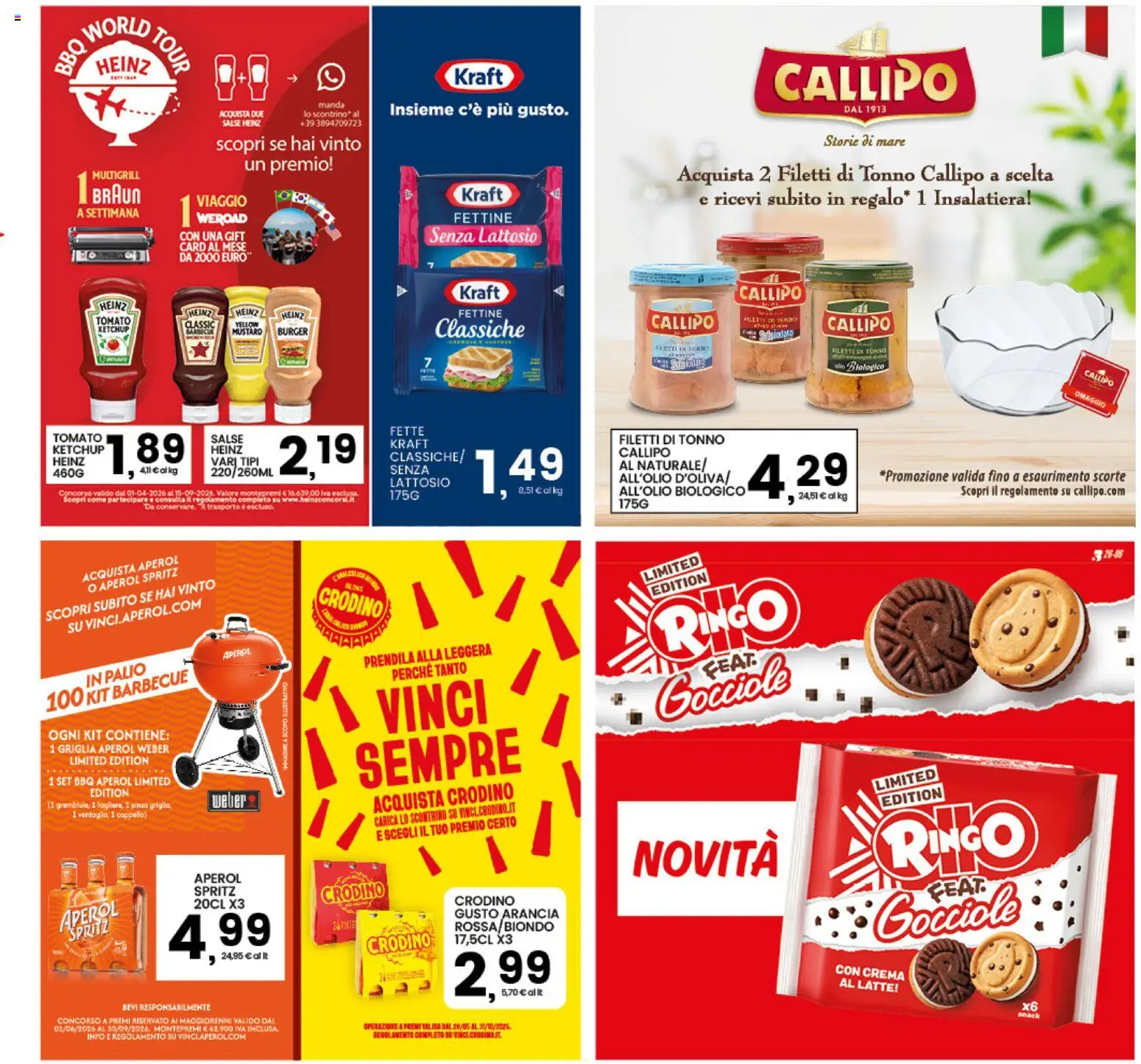 Volantino Interspar del 20/07/2026 | Pagina: 28 | Prodotti: Crema, Ketchup, Latte, Griglia