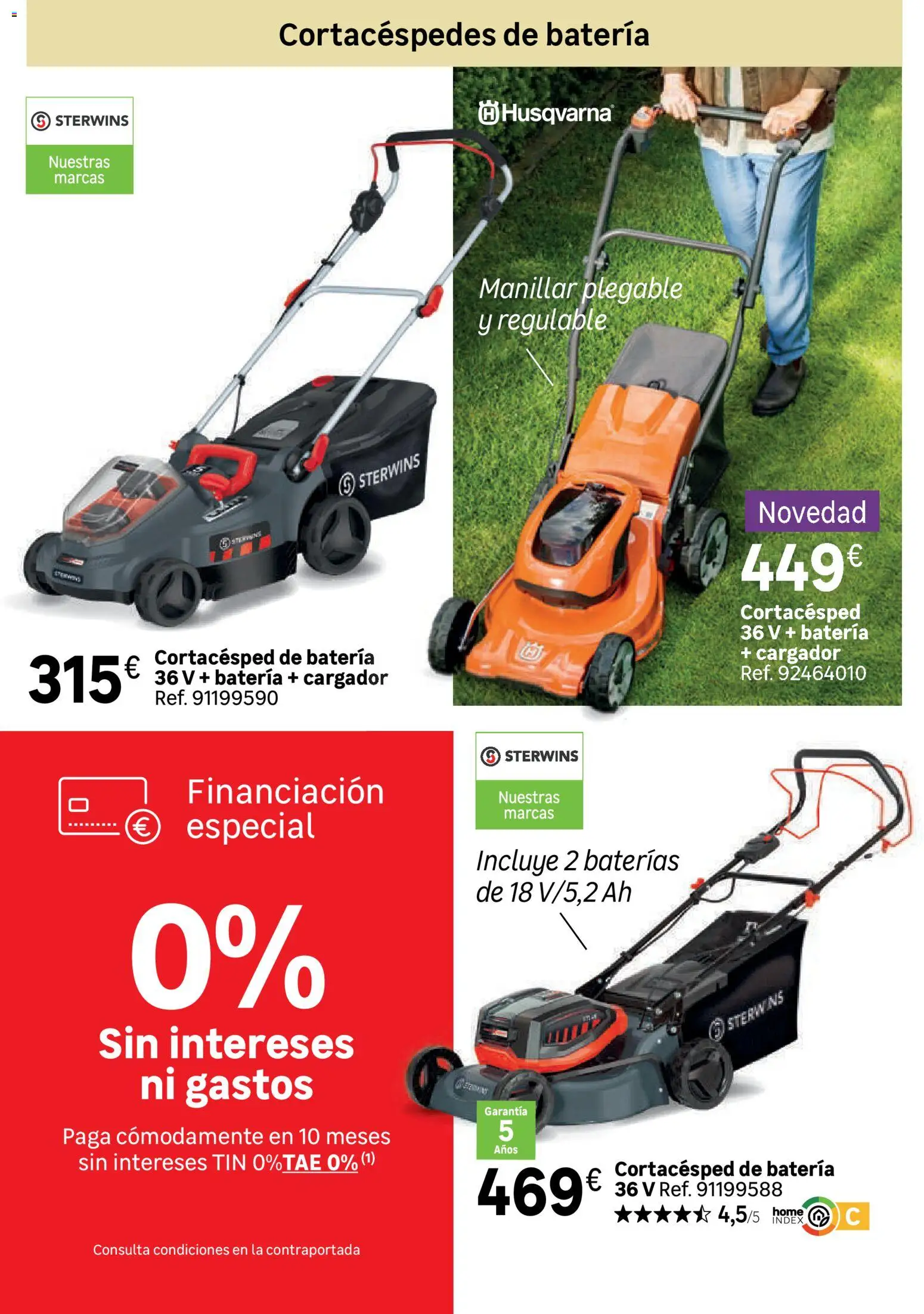 Leroy Merlin catálogo │ válido desde el 24.03.2026 | Página: 127 | Productos: Απολυμαντικό, Batería