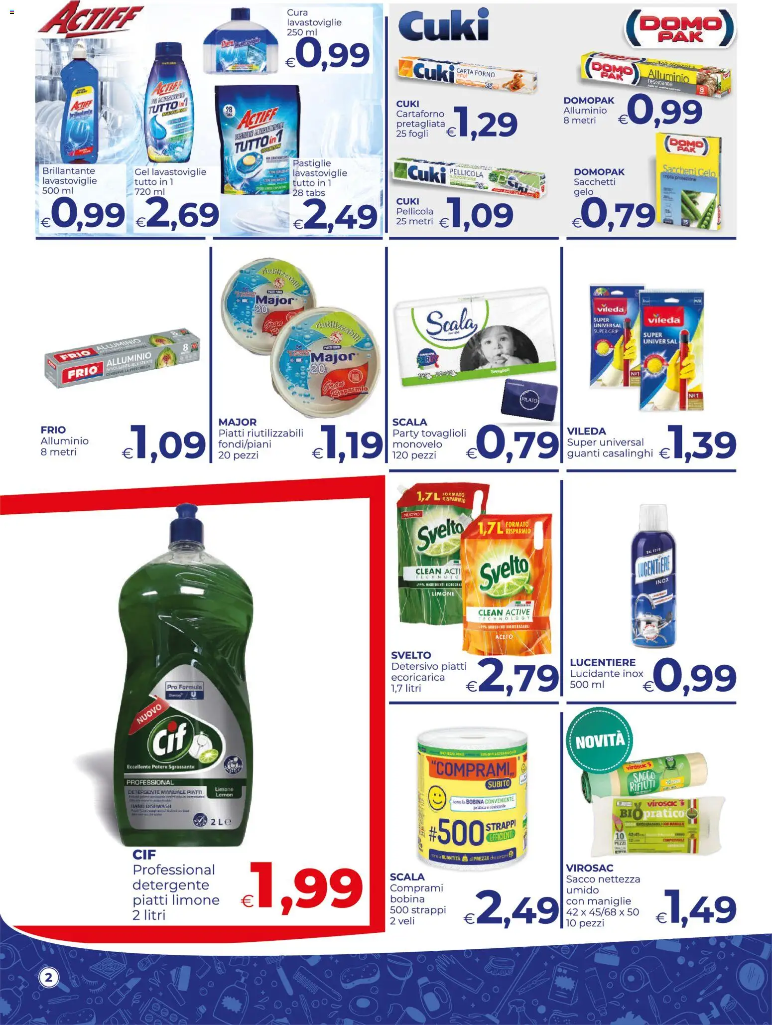Volantino Pilato del 25/08/2026 | Pagina: 2 | Prodotti: Detergente, Limone, Forno, Carta forno