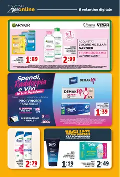 Anteprima del volantino Decò volantino valido a partire dal 21/08/2026 | Pagina: 29 | Prodotti: Gel capelli, Tè, Maschera viso, Acqua