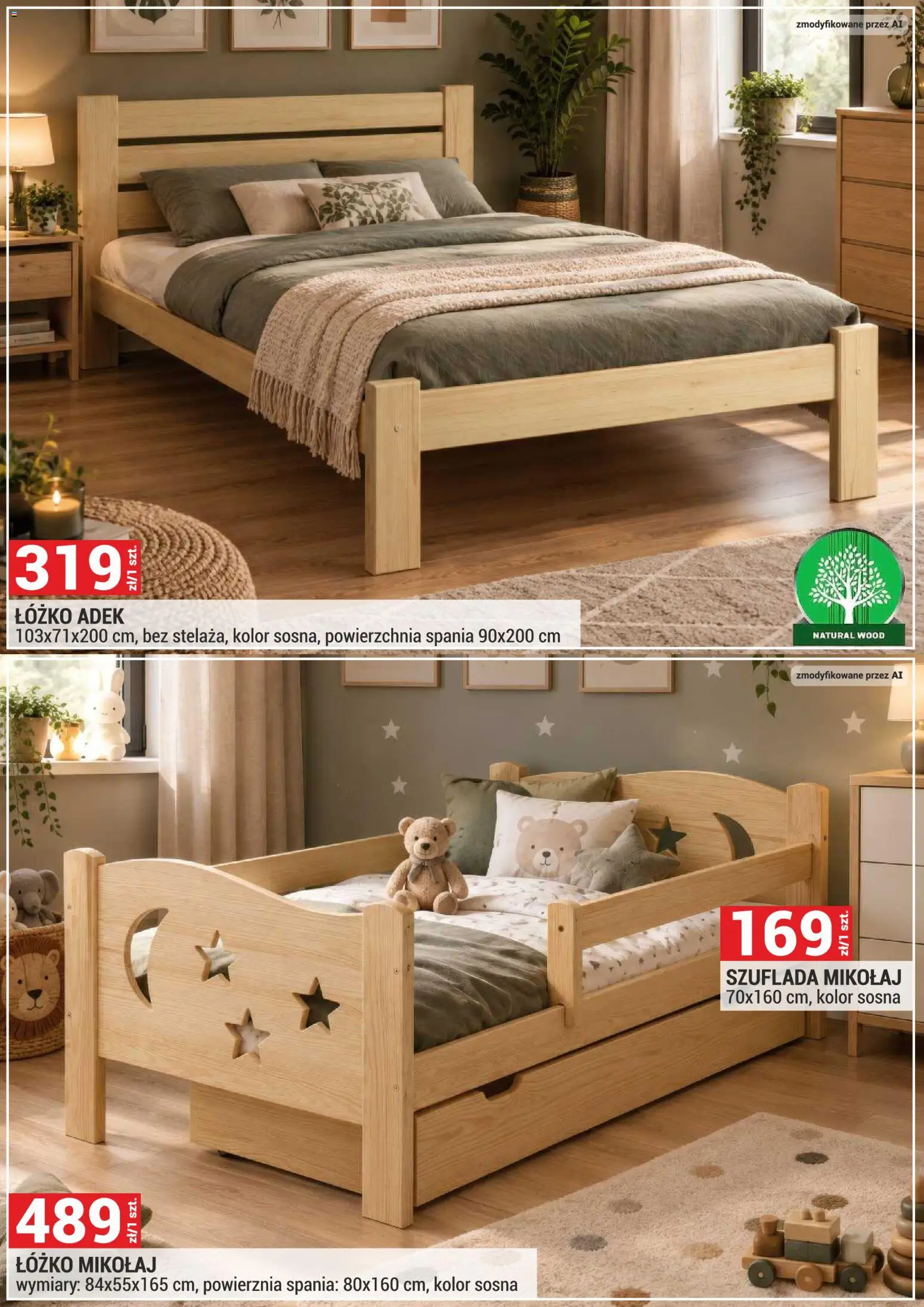 Merkury Market gazetka - Meble od 01.11.2026 | Strona: 41 | Produkty: Łóżko