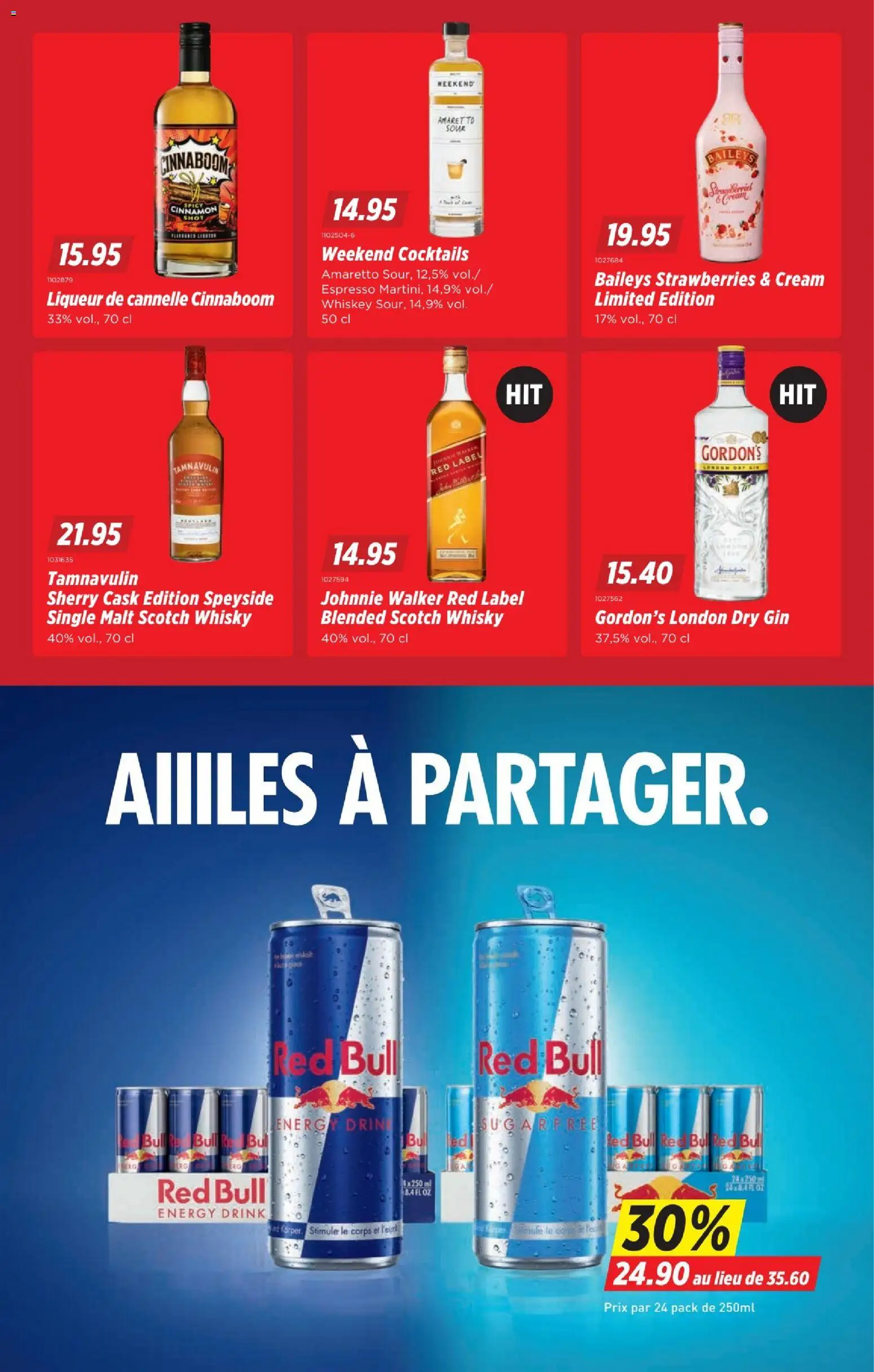 Denner aktionen FR – gültig ab 21.05.2026 | Seite: 17 | Produkte: Red bull, Gin, Whiskey
