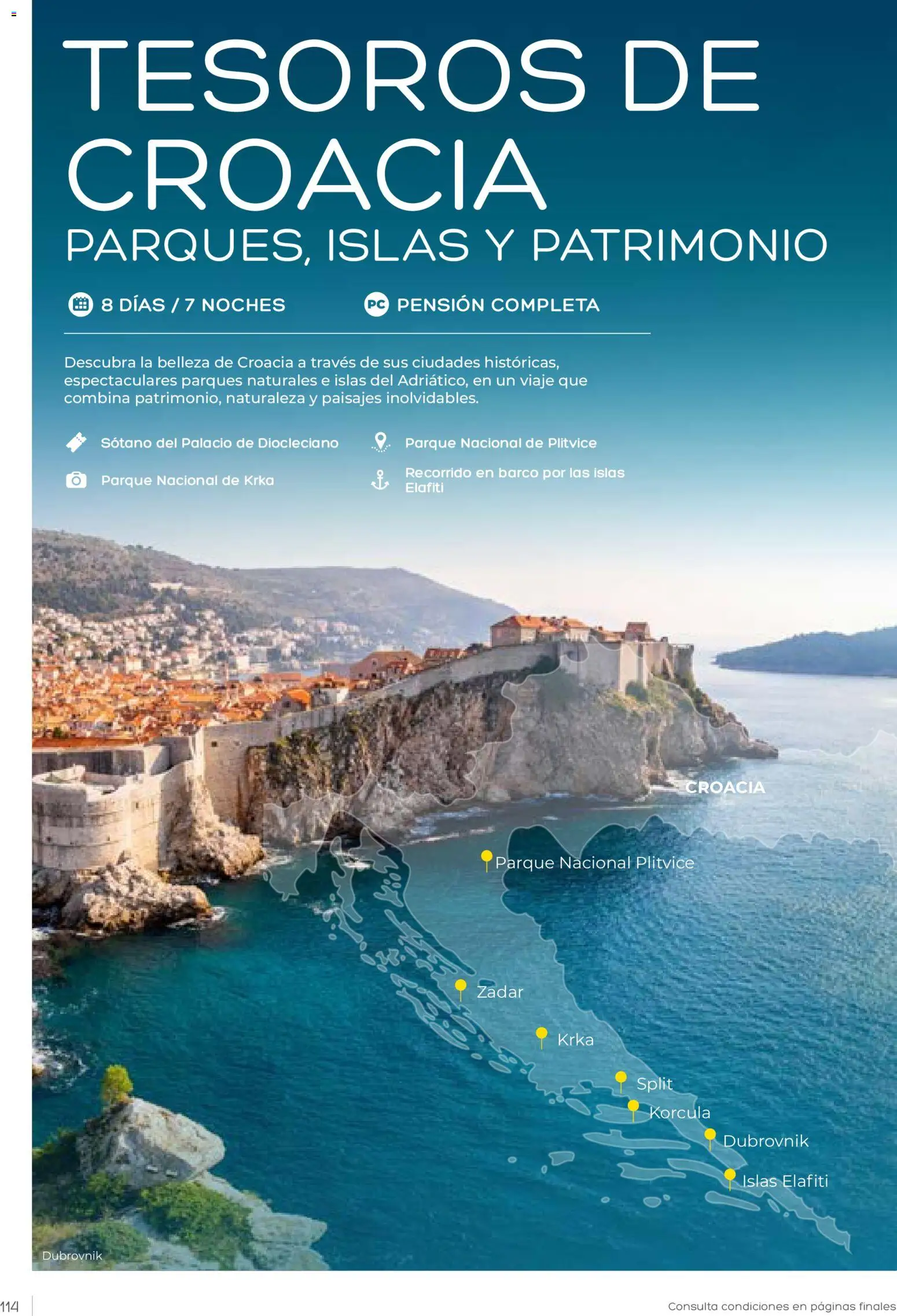 Viajes El Corte Inglés Club de Vacaciones otoño primavera │ válido desde el 01/09/2026 | Página: 114