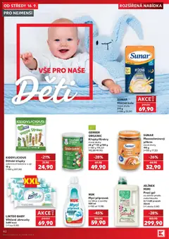 Náhled letáku GERBER ORGANIC Křupky/Krekry, různé druhy 28 g/35 g/100 g od 16.09.2026 | Strana: 42