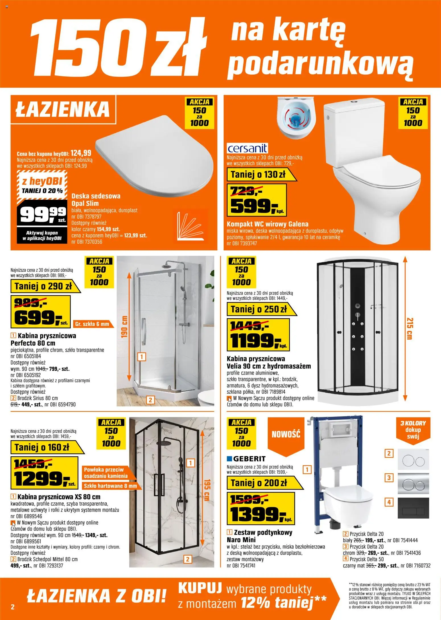 OBI gazetka od 08.07.2026 | Strona: 2 | Produkty: Rolki
