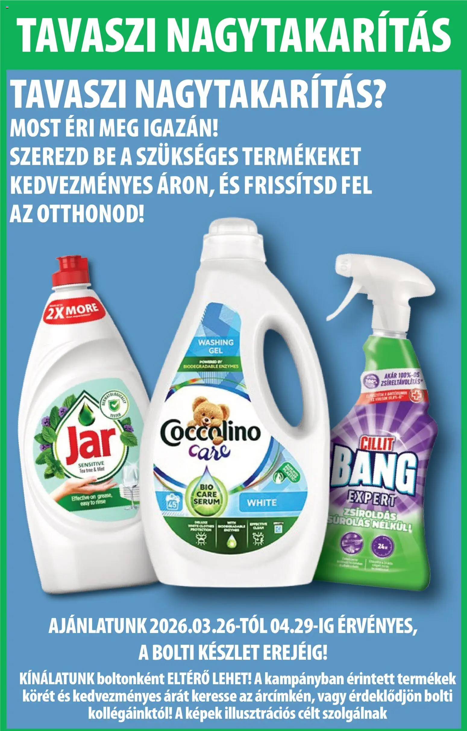 COOP Szolnok akciós ujság - amely érvényes a következő dátumtól: 16.04.2026 | Oldal: 3 | Termékek: Coccolino, Tea