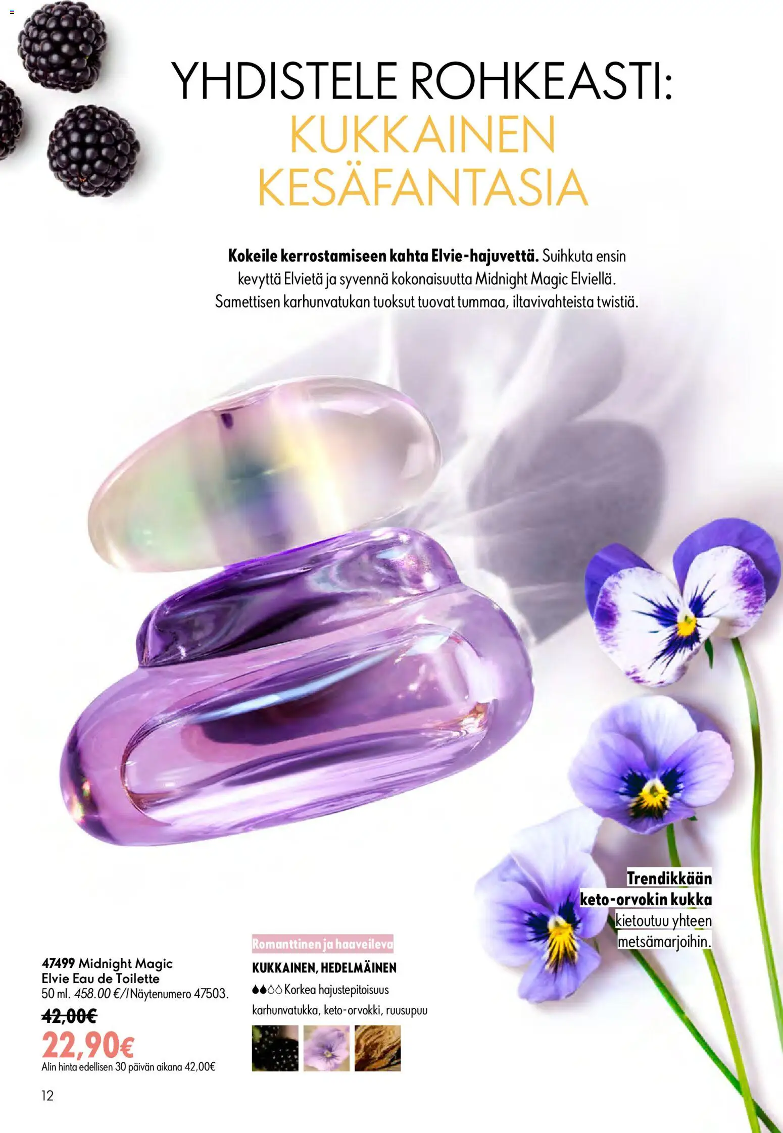 Oriflame - Esite 09 – voimassa 24/06/2026 alkaen | Sivu: 12 | Tuotteet: Eau de toilette