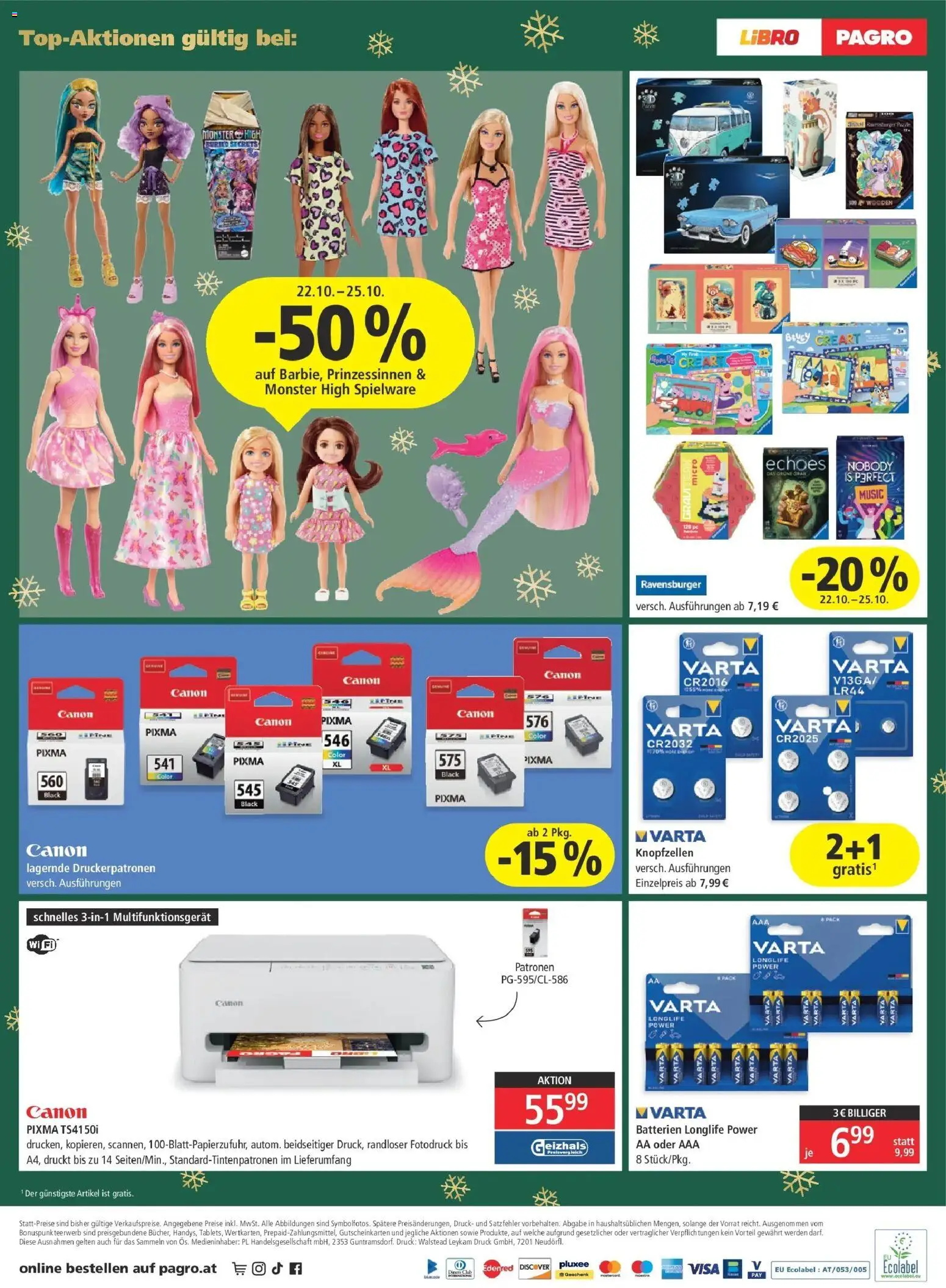 Pagro-Diskont Aktuelle Angebote von 22.10.2026 - Aktuelle Angebote | Seite: 8 | Produkte: PC