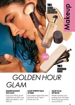 Preview of Oriflame - Offers valid from 08/07/2026 | Page: 29 | Products: Brush, Case
