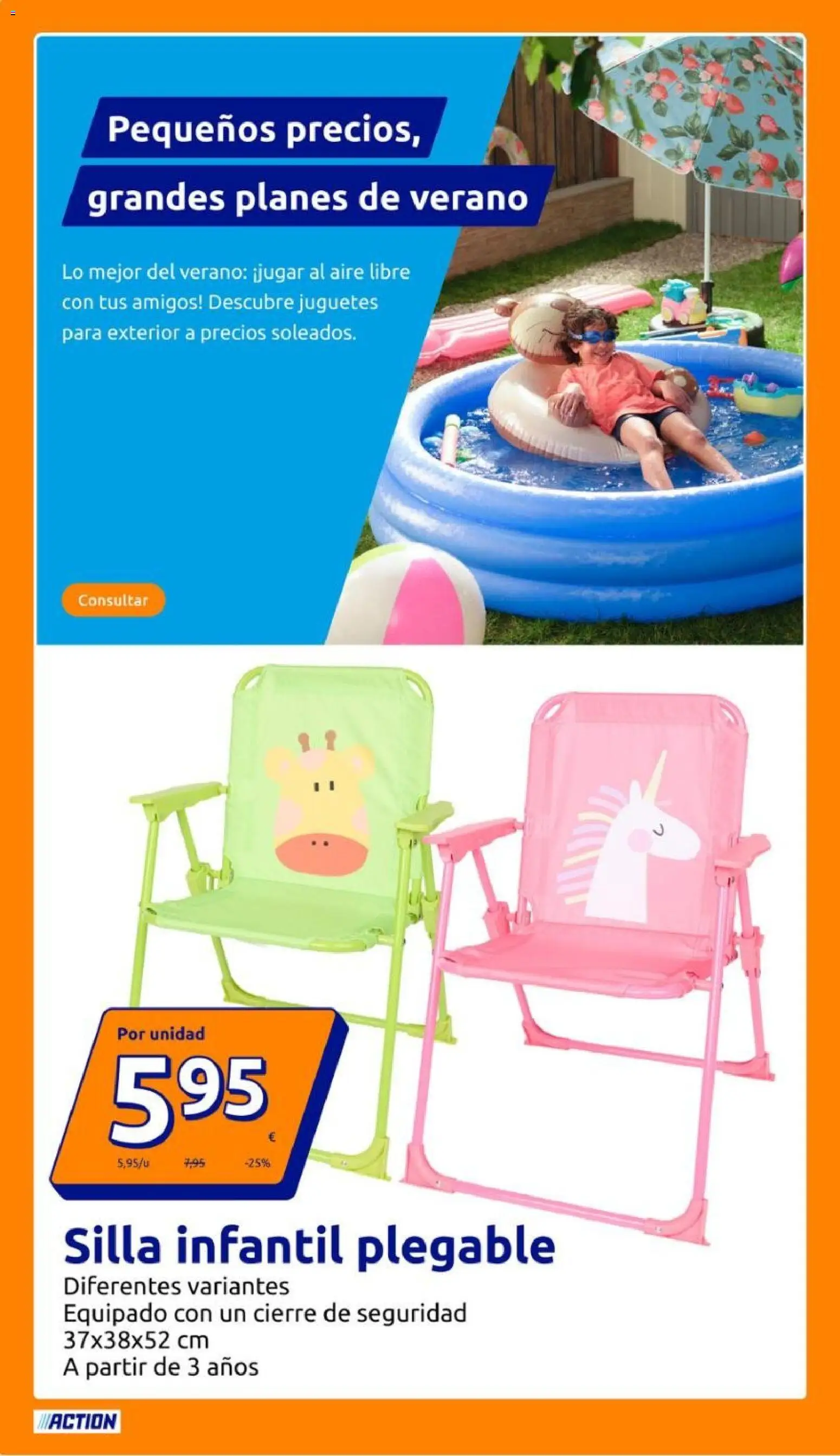 Action folleto │ válido desde el 24/06/2026 | Página: 34 | Productos: Juguetes, Silla