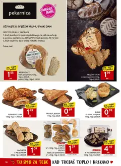 Konzum Katalog - Pregled kataloga iz trgovine Konzum, vrijedi od 29.07.2026 | Stranica: 18 | Proizvodi: Kruh, Burek, Pecivo, Jabuka