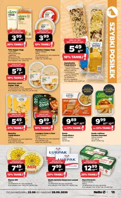 Pogląd oferty "Netto gazetka od poniedziałku spożywcza" - ważna od 22.06.2026 | Strona: 15