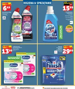 Pogląd oferty "Topaz gazetka" - ważna od 24.09.2026 | Strona: 48 | Produkty: Karta, Calgon, Żel do WC, Zapach