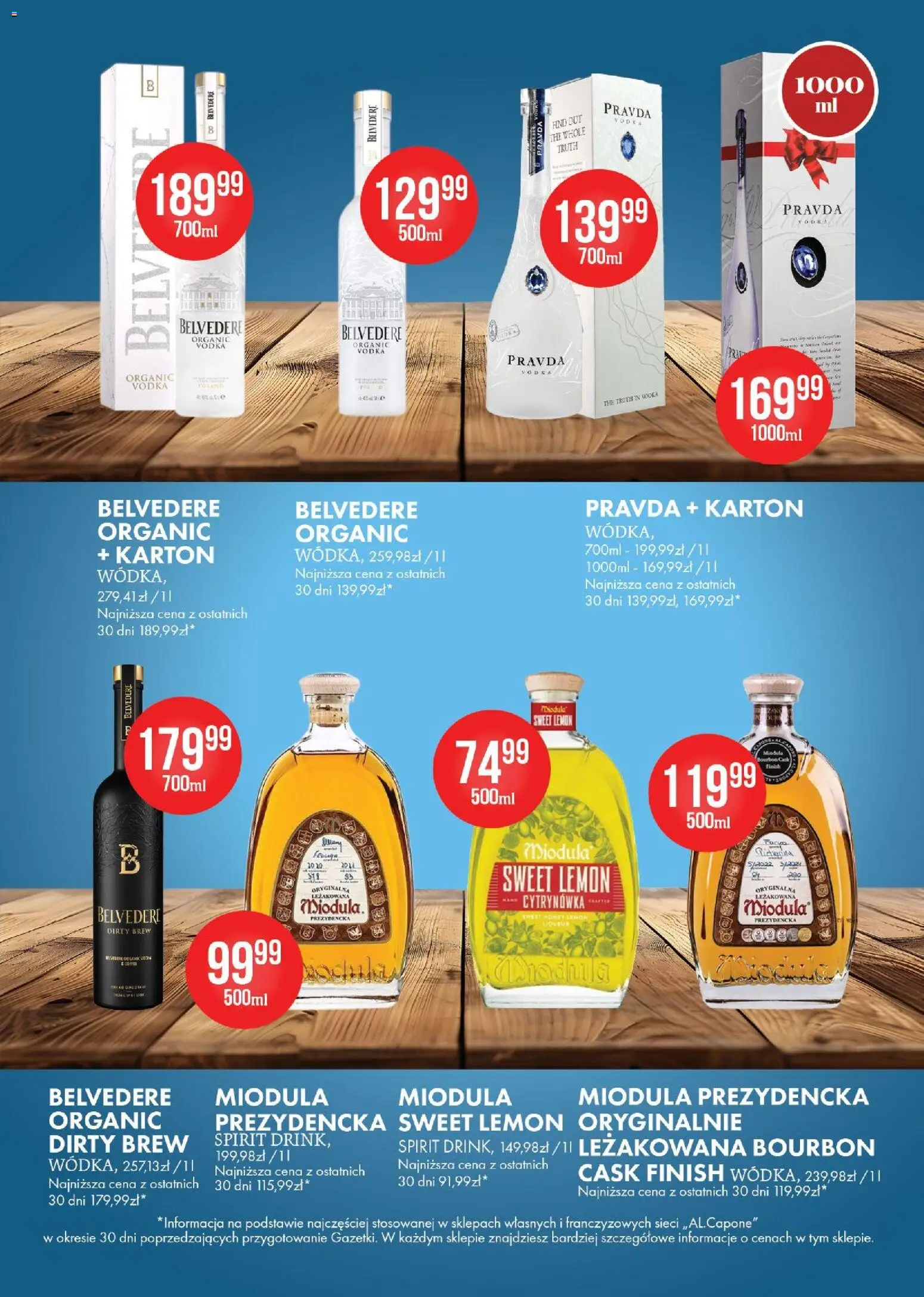 Al.Capone gazetka od 06.07.2026 | Strona: 26 | Produkty: Bourbon, Vodka, Finish