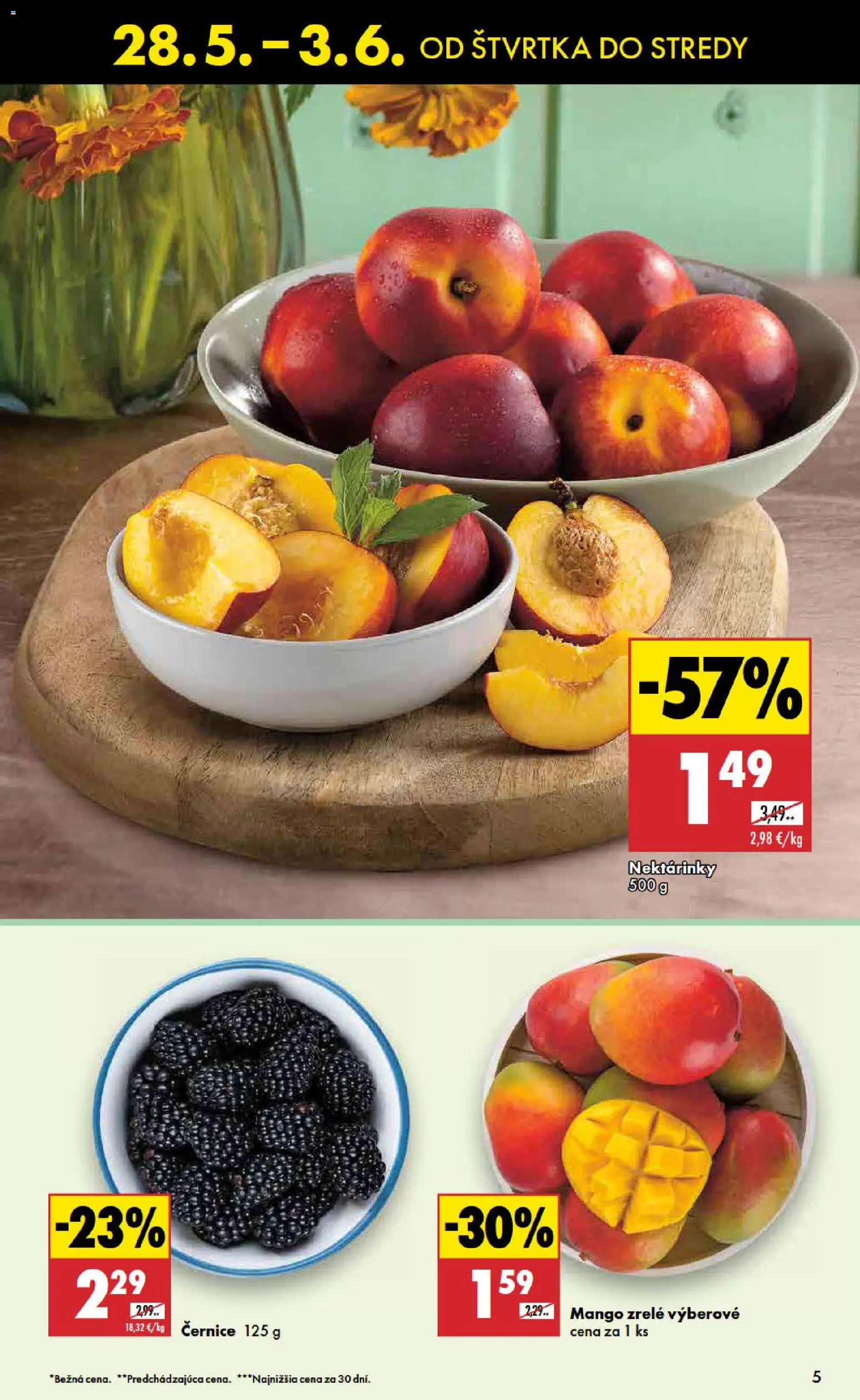 Nové Biedronka akcie – leták je platný od 28.05.2026 | Strana: 5 | Produkty: Mango