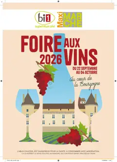 bi1 - Prévisualisation de bi1 Maxi marché vins 2026 valide à partir de 22/09/2026