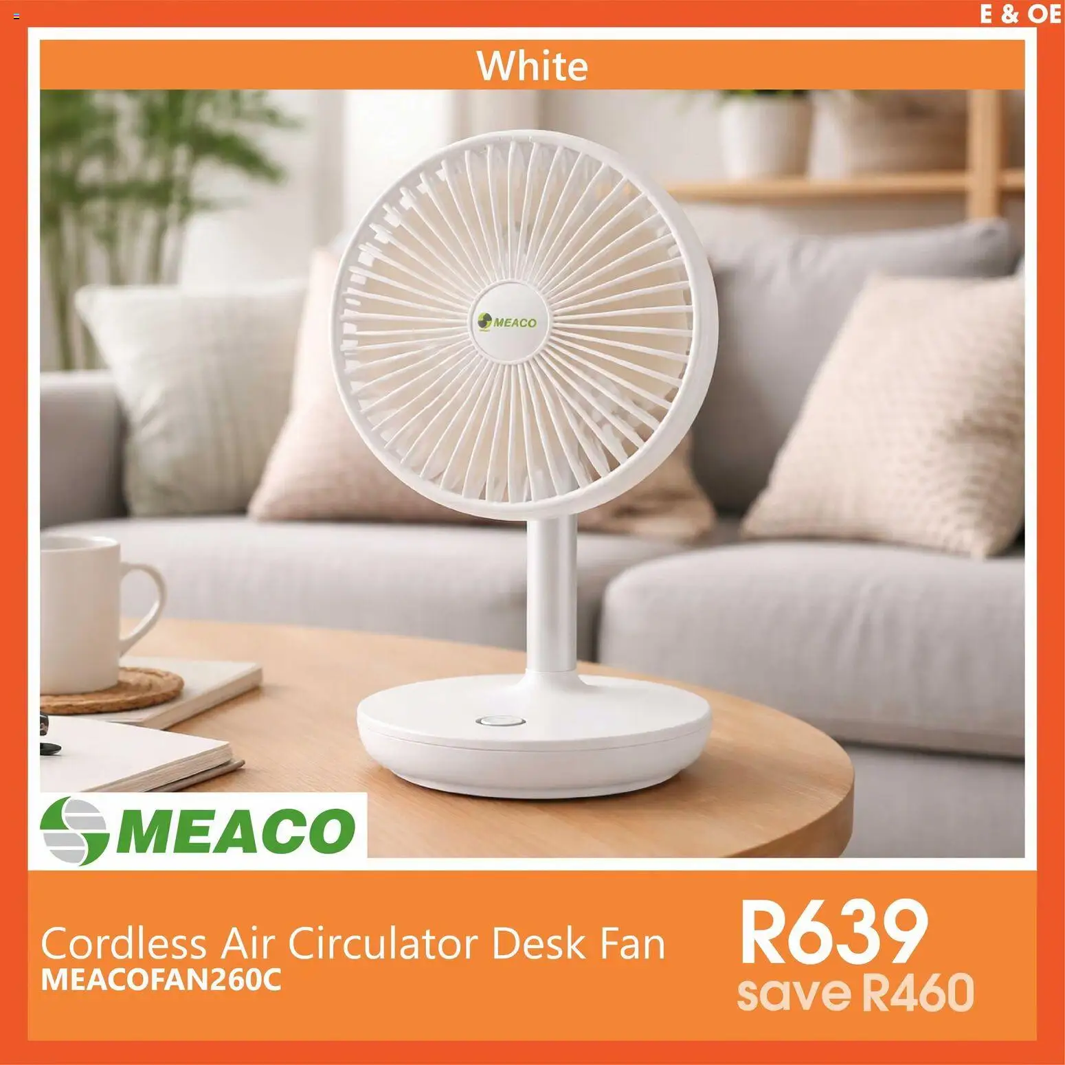 New Tafelberg Furnishers catalogue – valid from 08/10/2026 | Page: 3 | Products: Desk, Fan