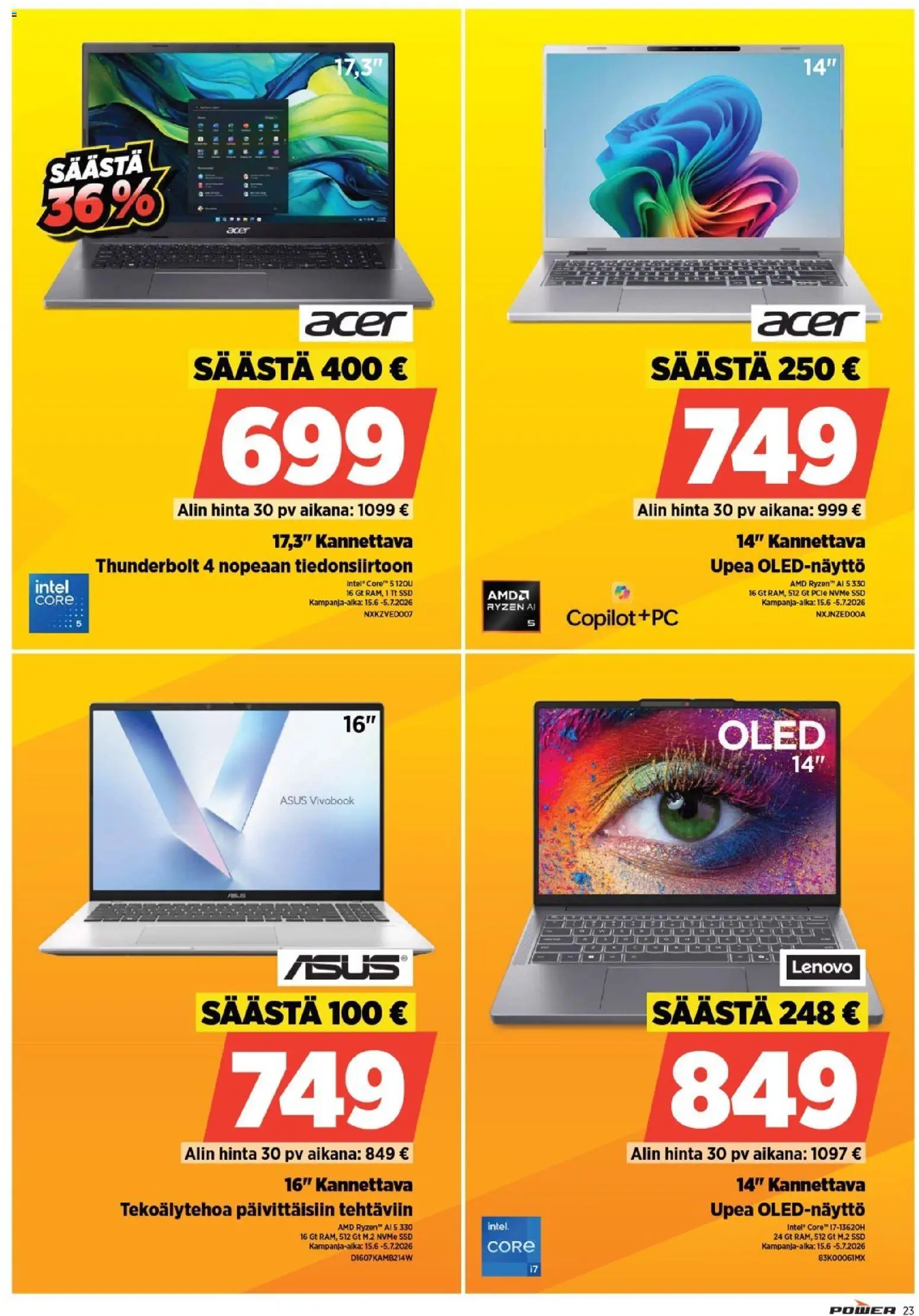 Power tarjoukset – voimassa 15.06.2026 alkaen | Sivu: 23