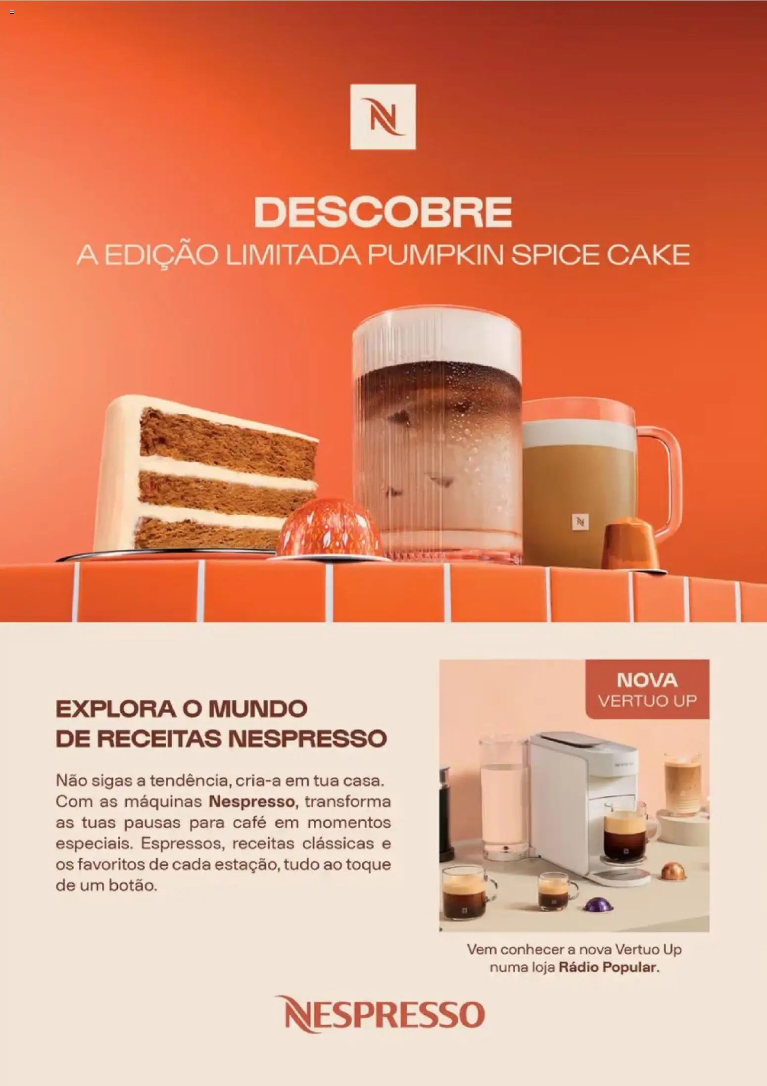 Radio Popular Especial Café │ válido de 15/09/2026 | Página: 23 | Produtos: Rádio, Nespresso, Café