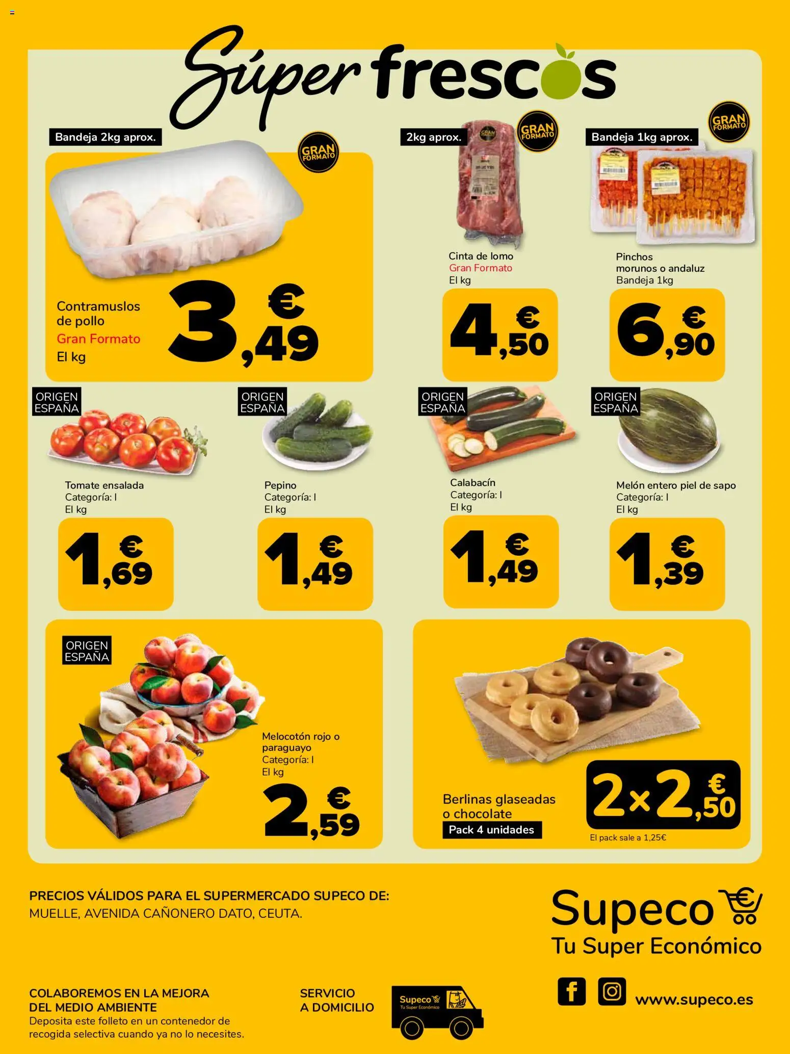Supeco folleto │ válido desde el 04.06.2026 | Página: 8 | Productos: Στιγμιαίος καφές, Calabacín, Chocolate, Ensalada