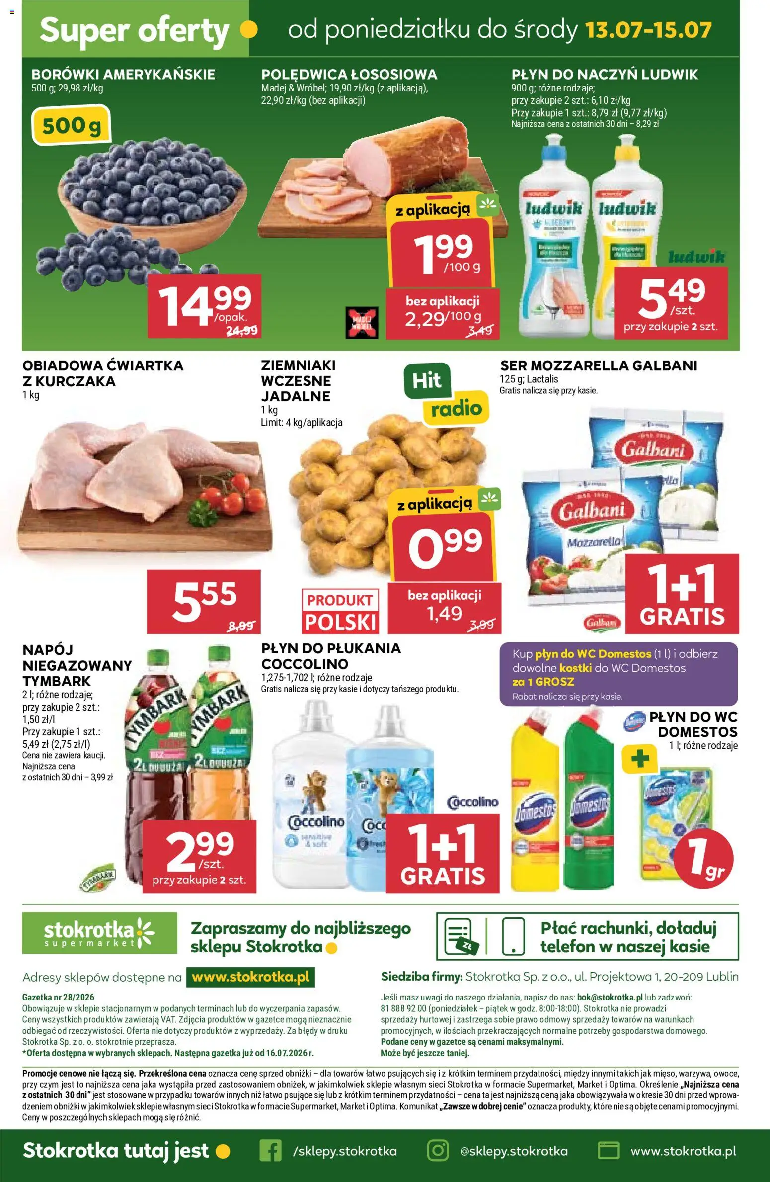 Stokrotka gazetka od 09.07.2026 | Strona: 46