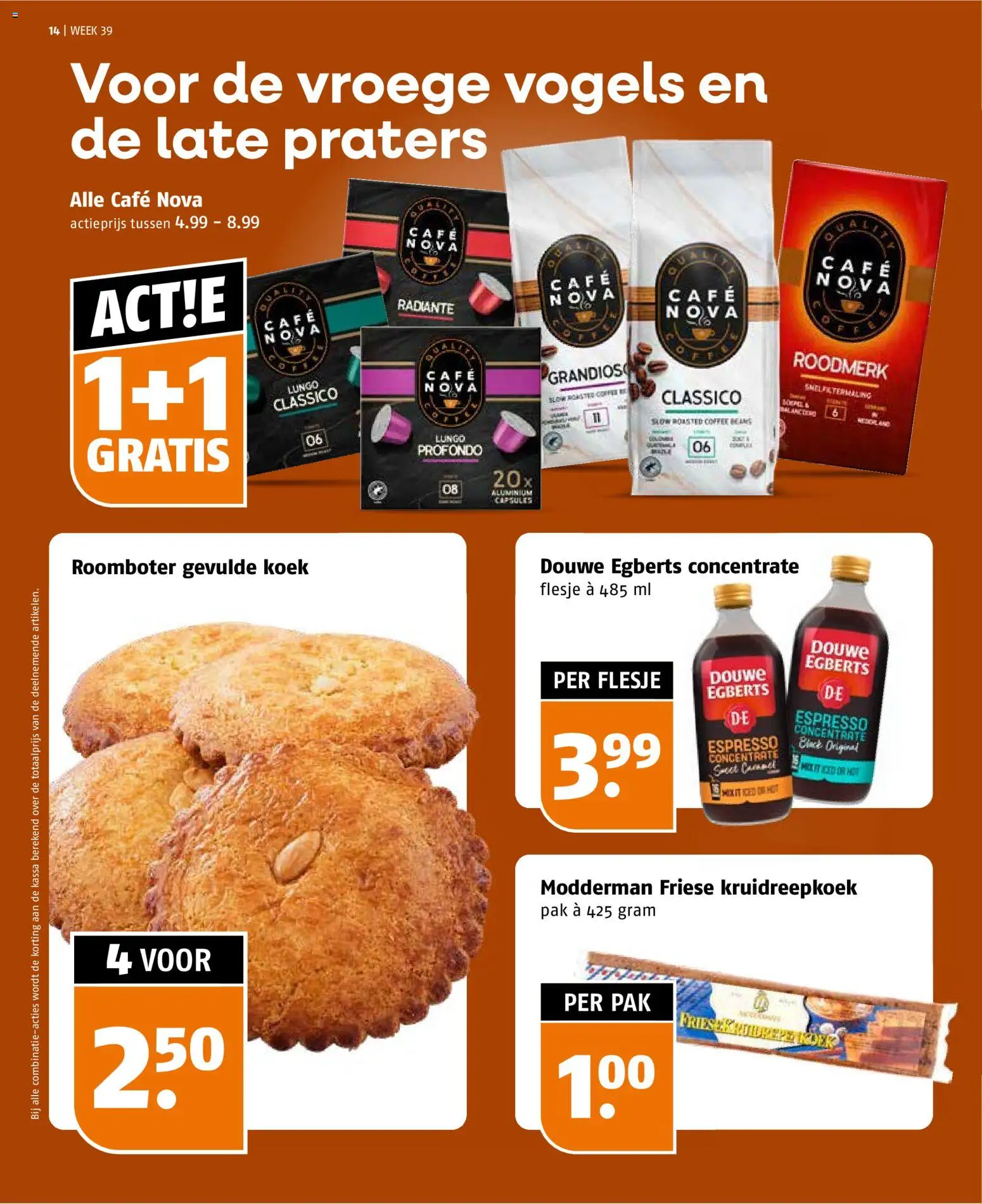 {H1} | Pagina: 14 | Producten: Capsules, Roomboter