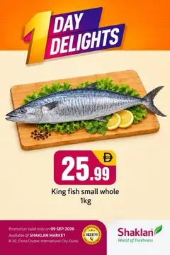 Preview of Shaklan catalogue One Day Delights B02 China Cluster, Dubai valid from 9 Sep, 2026