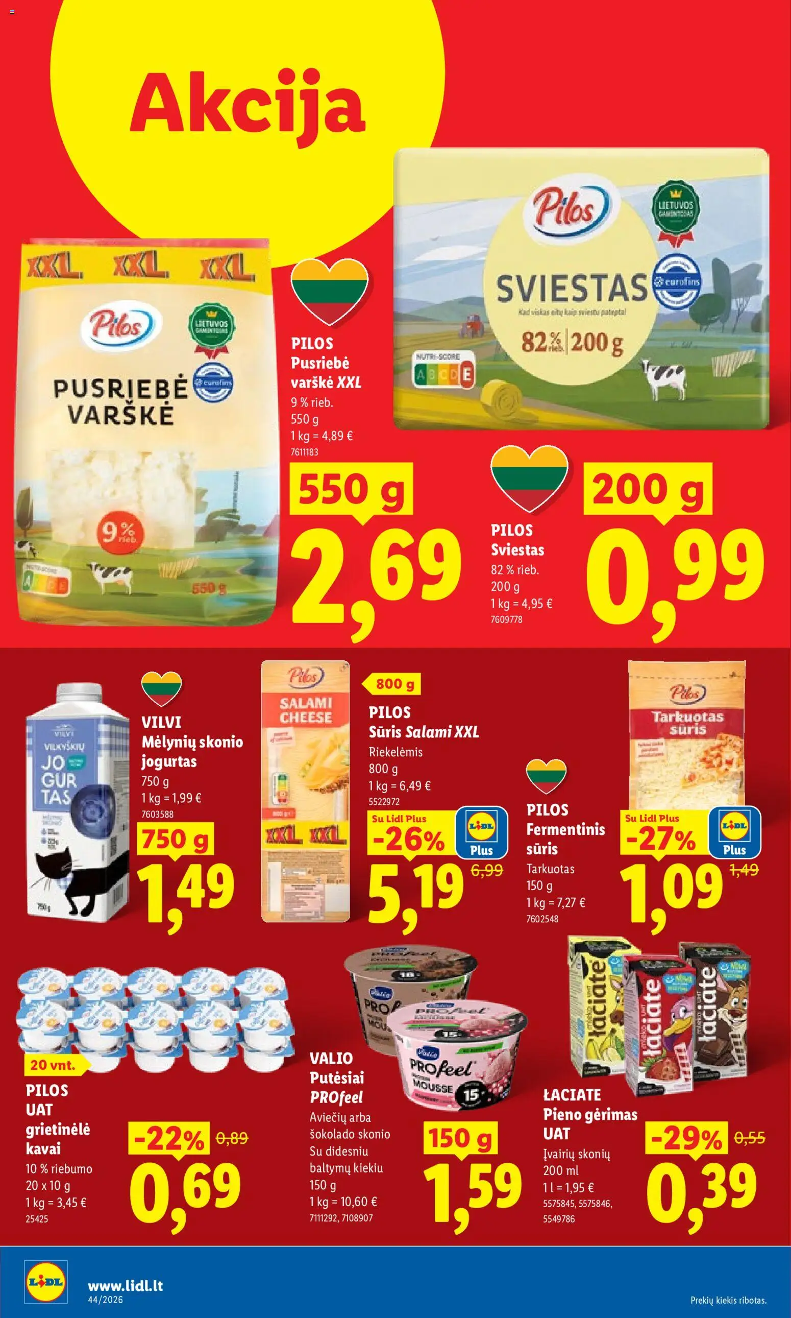 LIDL akcijos nuo 2026.10.26 | Puslapis: 36