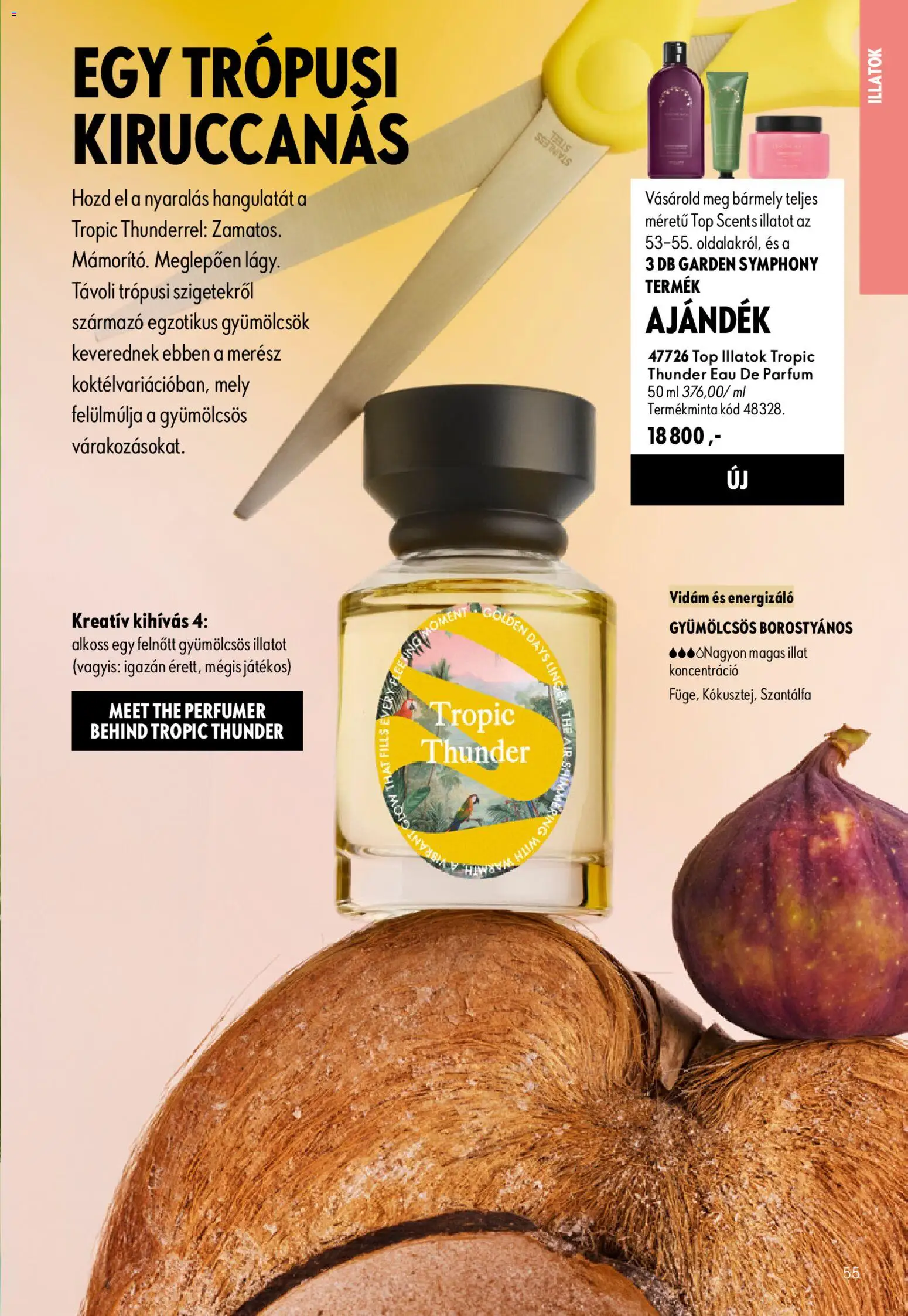 Oriflame akciós ujság - amely érvényes a következő dátumtól: 2026.08.19. | Oldal: 55 | Termékek: Parfüm