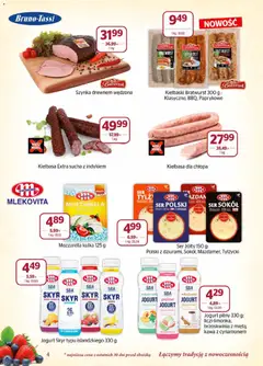 Pogląd oferty "Społem gazetka" - ważna od 01.06.2026 | Strona: 4 | Produkty: Ser żółty, Szynka, Ser, Skyr