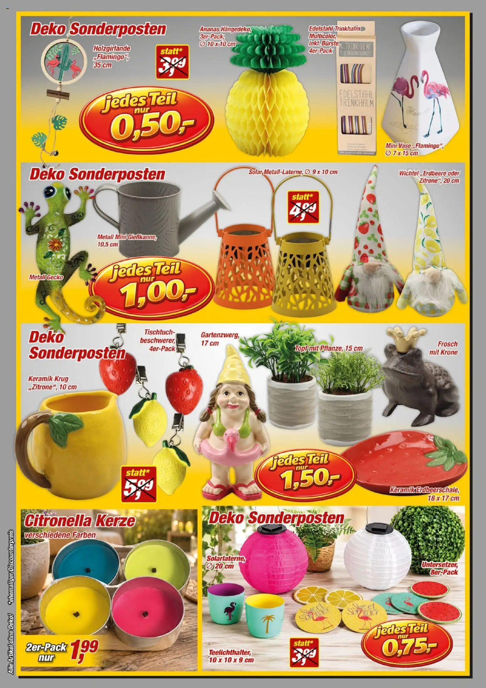 Posten Börse Prospekt – gültig ab 15.08.2026 | Seite: 4 | Produkte: Vase, Ananas