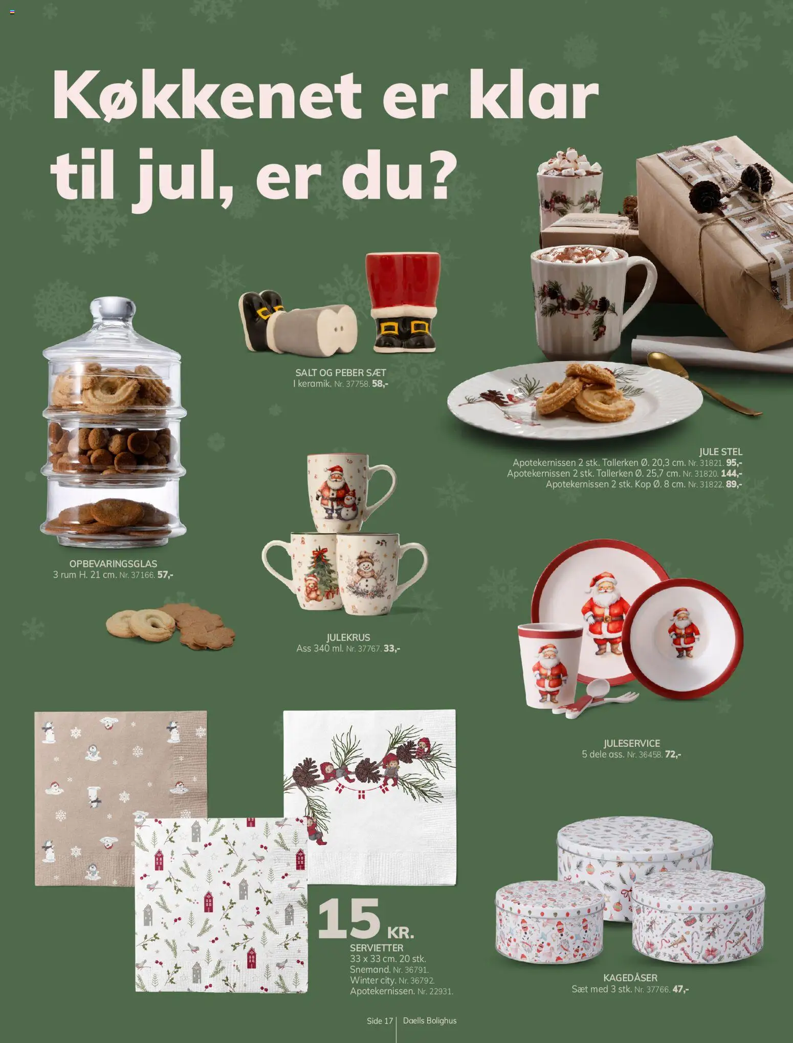 Daells Bolighus tilbudsavis – gyldig fra 21/10/2026 | Side: 17 | Produkter: Salt, Peber