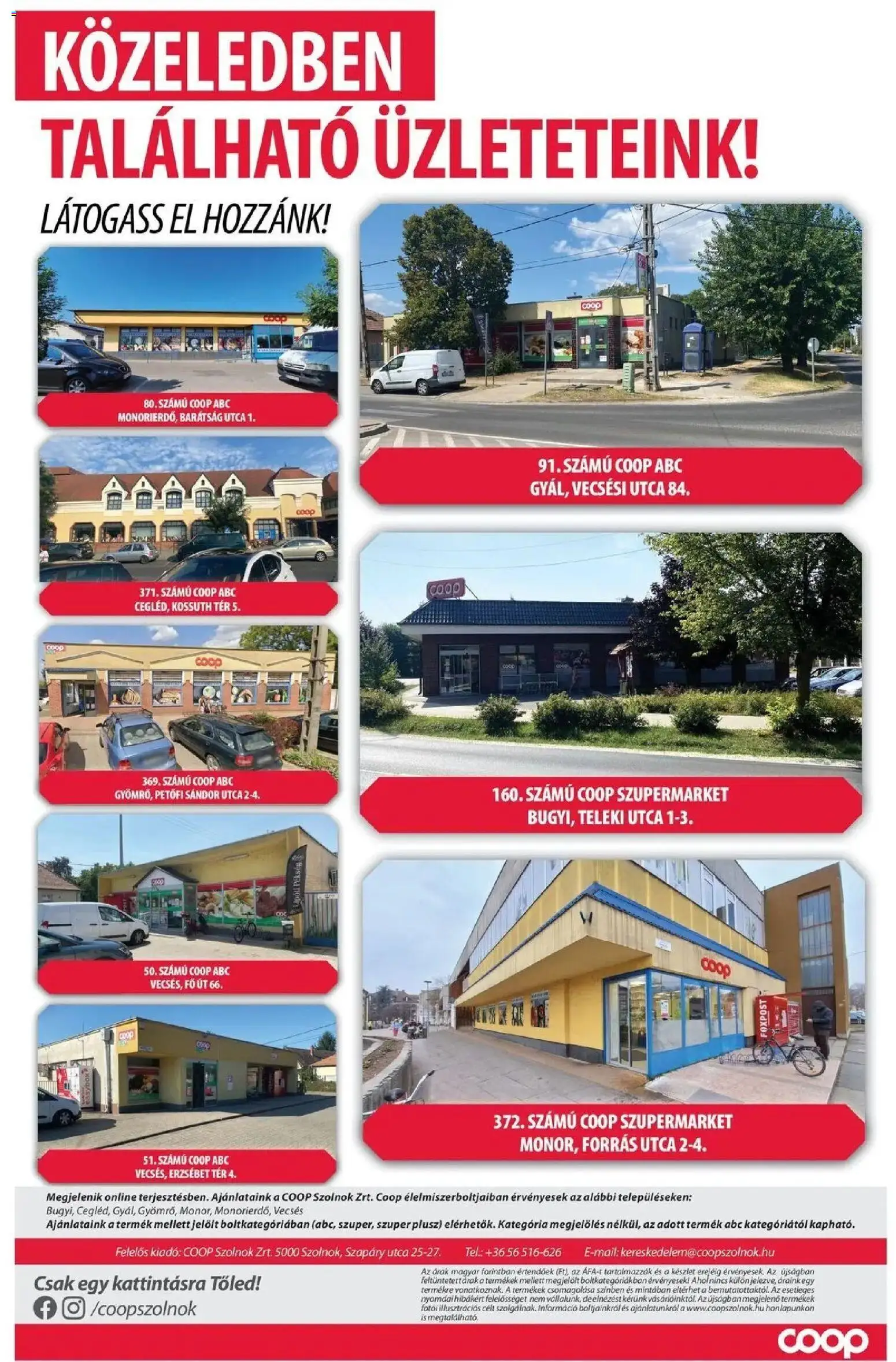 COOP Szolnok akciós újság Monorierdő - 2026.10.01. -tól/töl > akció, lapozható szórólap 🛍️ | Oldal: 7
