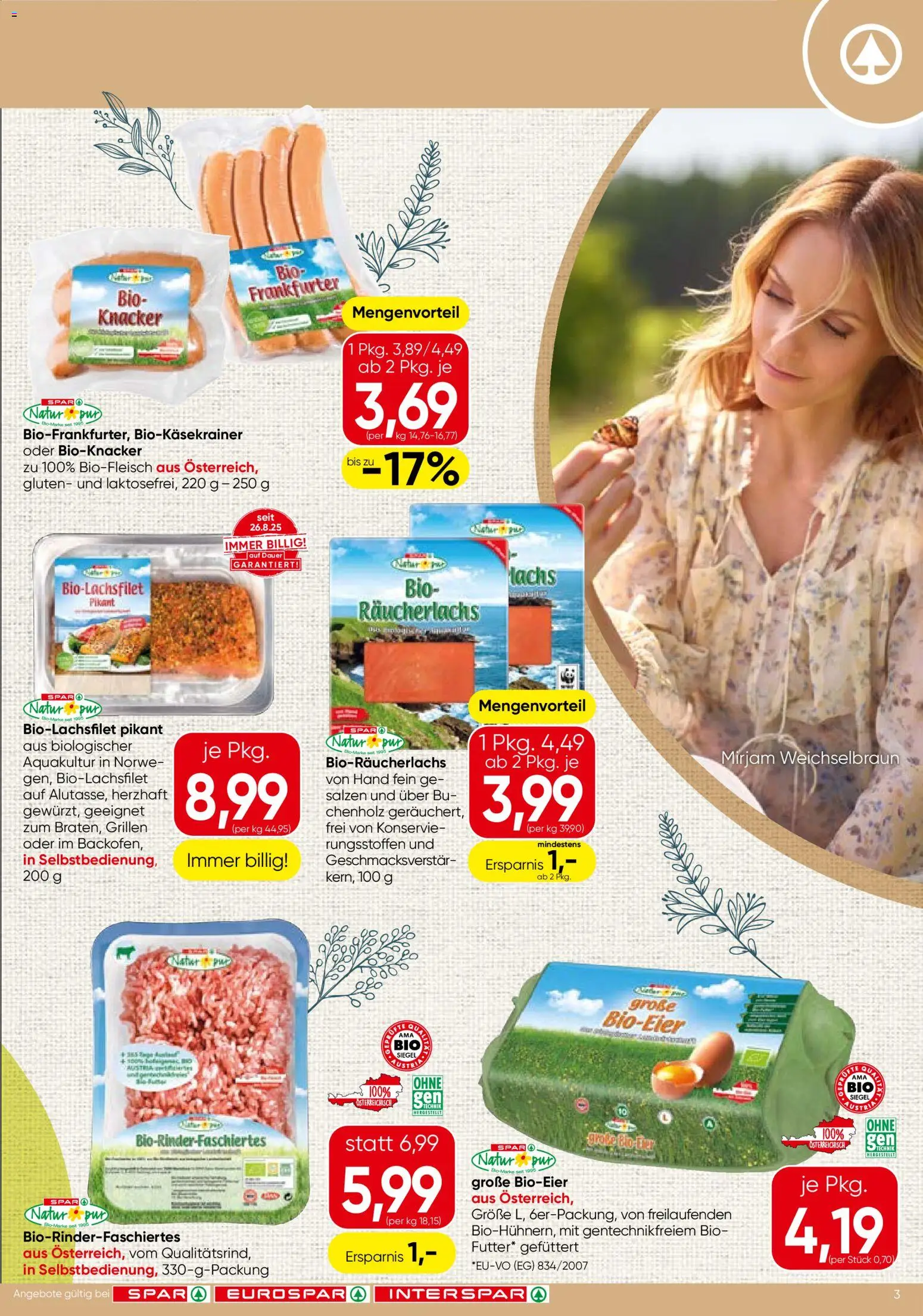 Spar Natur*pur gültig ab 28.05.2026 | Seite: 3