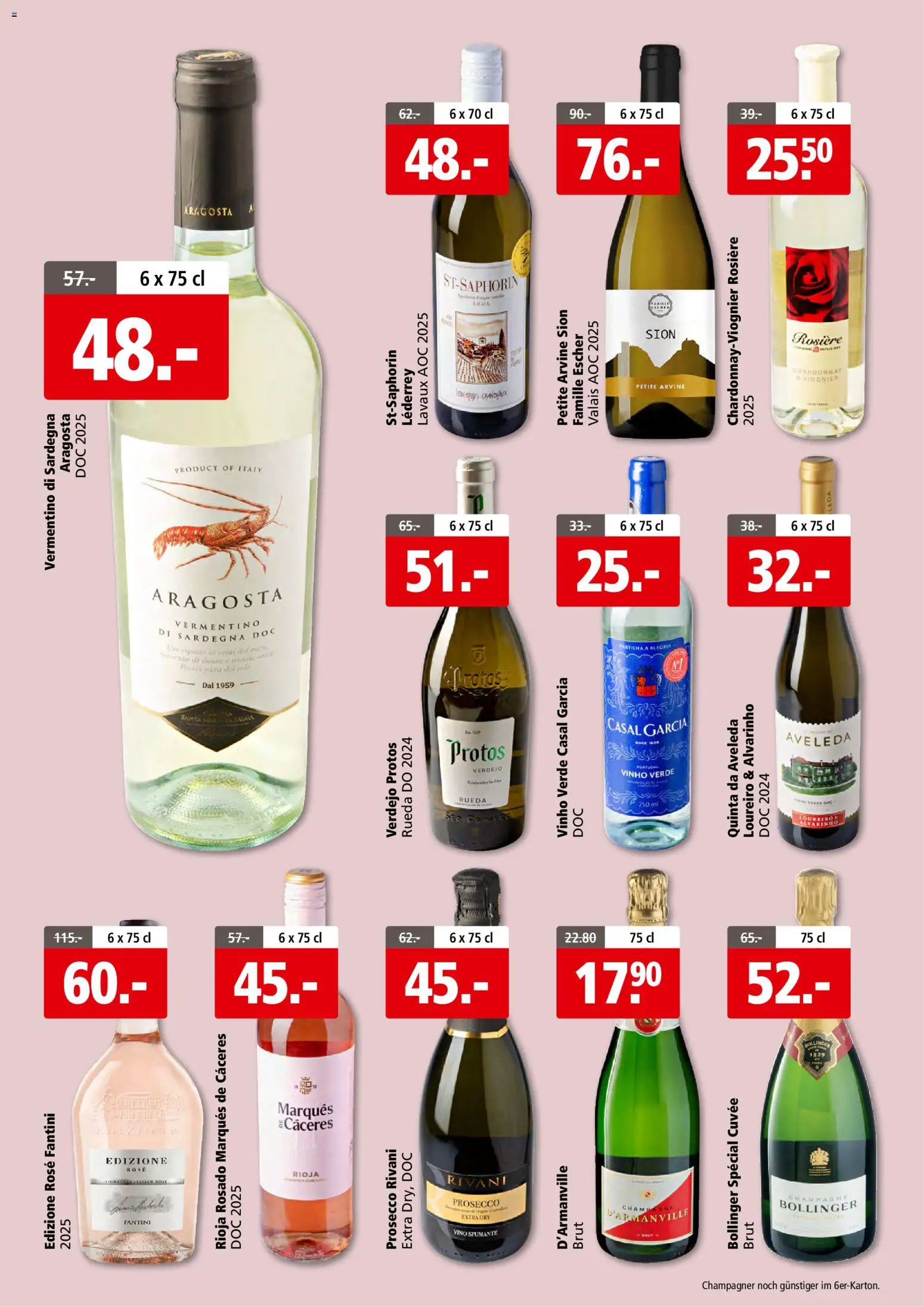 Aligro aktionen Gourmand Schlieren, Gossau SG, Frauenfeld – gültig ab 26.10.2026 | Seite: 10 | Produkte: Prosecco
