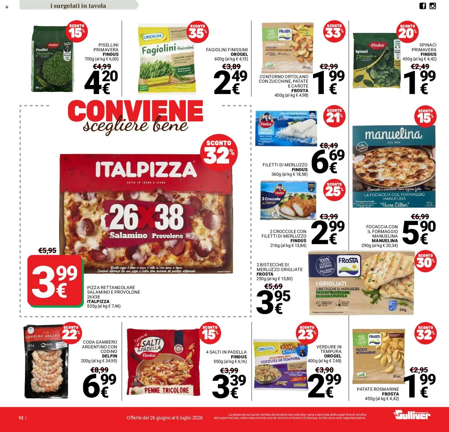 Volantino Gulliver del 26/06/2026 | Pagina: 12