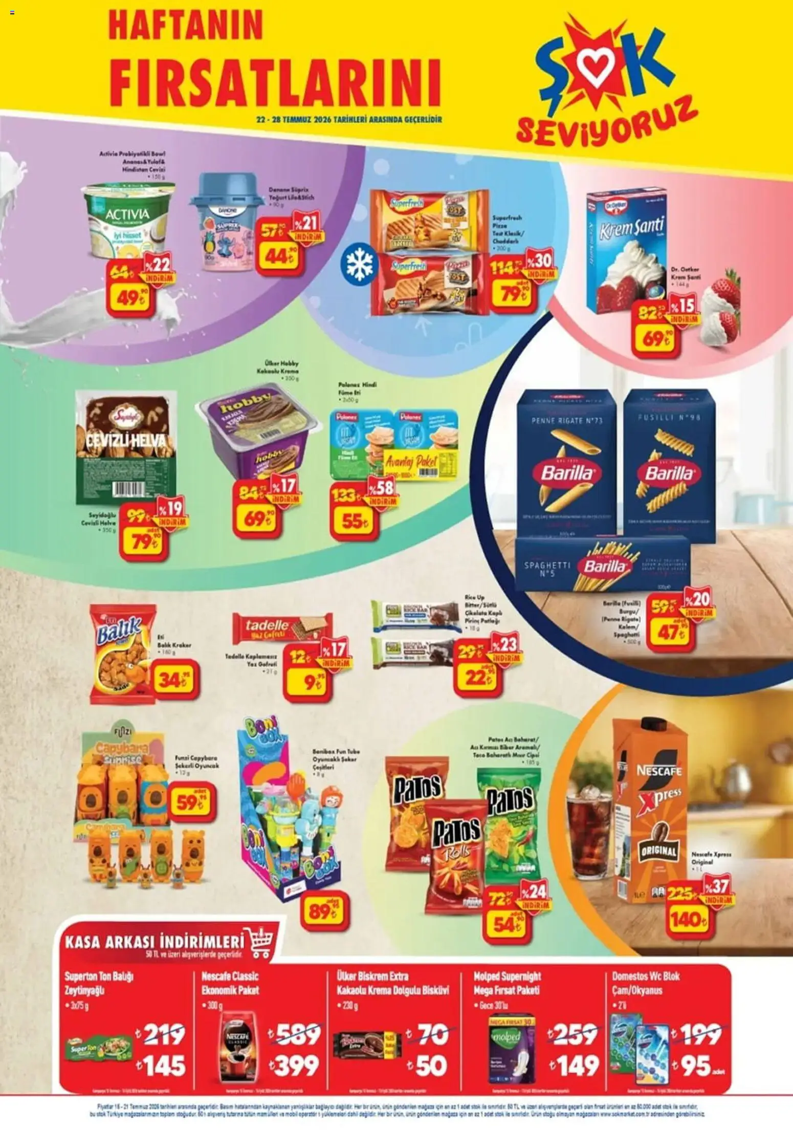 Şok Market Katalog - 22 Temmuz 2026 tarihinden itibaren geçerlidir | Sayfa: 5