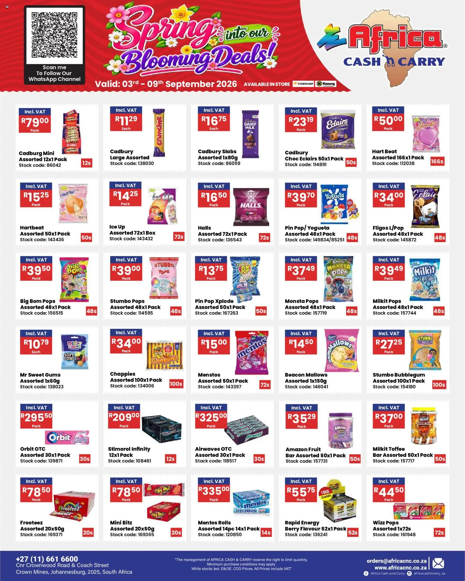 New Africa Cash & Carry catalogue – valid from 03/09/2026 | Page: 24 | Products: Box, Stock, Fruit