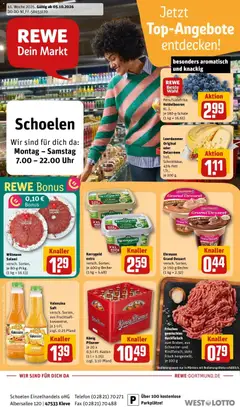 Rewe Prospekt Kleve ab 05.10.2026 gültig