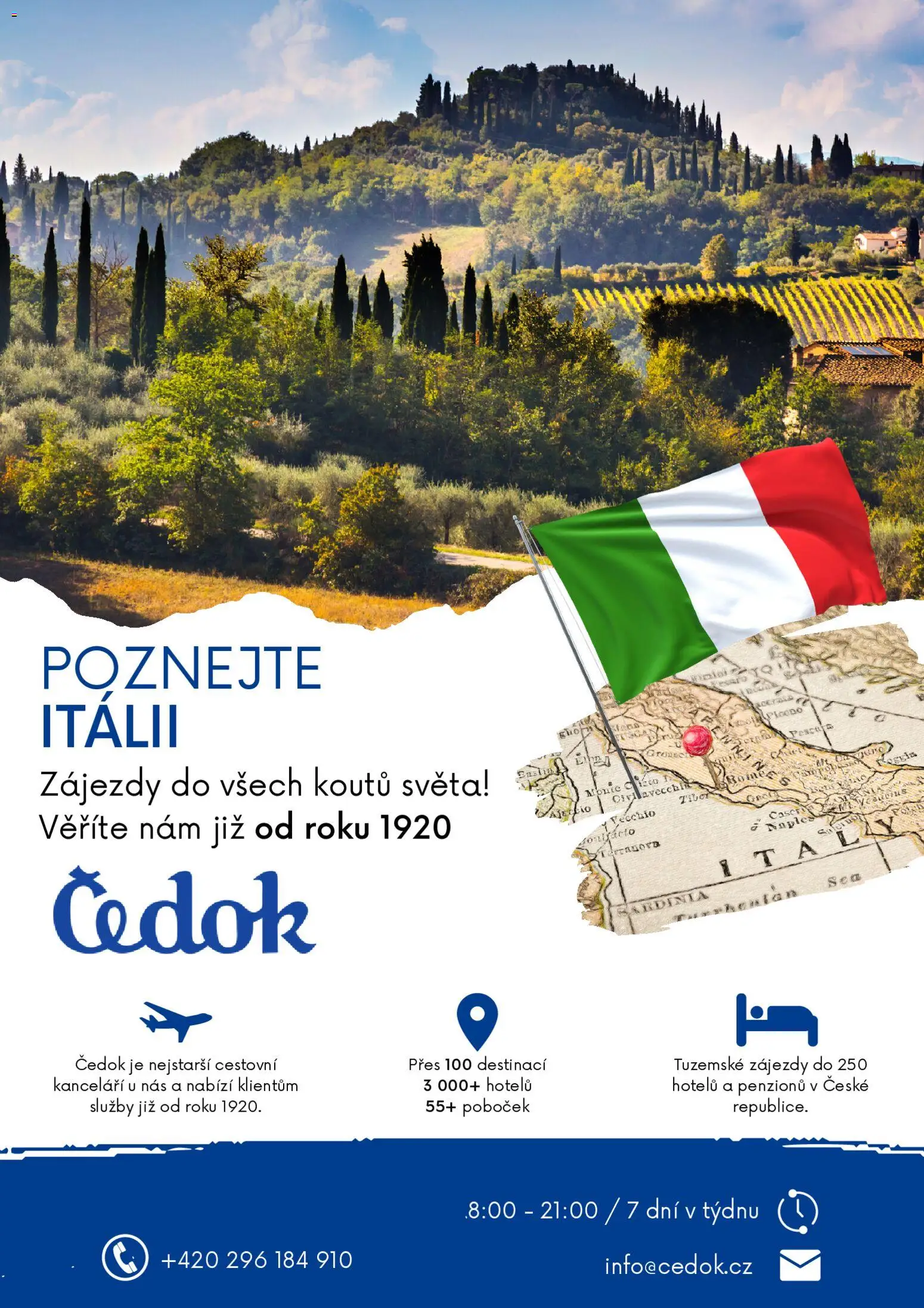 Čedok katalog Itálie od 08.05.2026 | Strana: 1