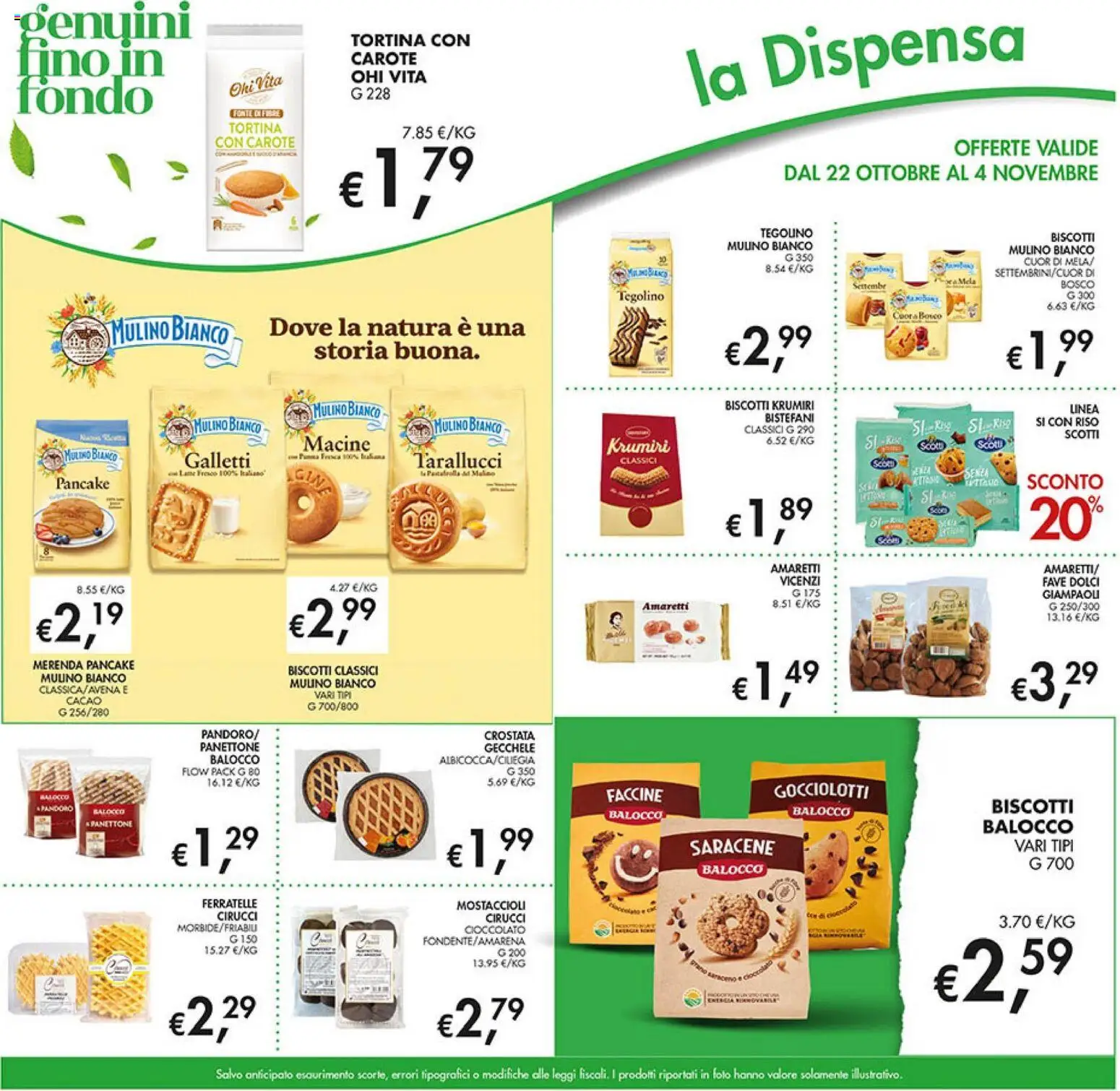 Volantino Coal del 22/10/2026 | Pagina: 19 | Prodotti: Riso, Carote, Pandoro, Dolci