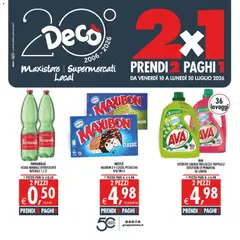 Anteprima del volantino Decò volantino Maxistore, Supermercati, Local valido a partire dal 10/07/2026