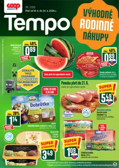 COOP Jednota leták platný od 18.06.2026