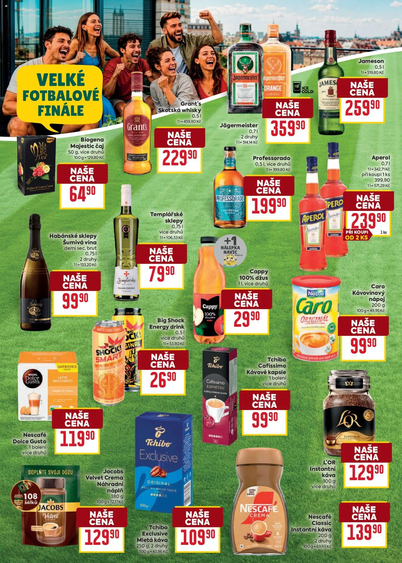 Billa Velký leták od 15.07.2026 | Strana: 27 | Produkty: Instantní káva, Whisky, L'Or, Aperol