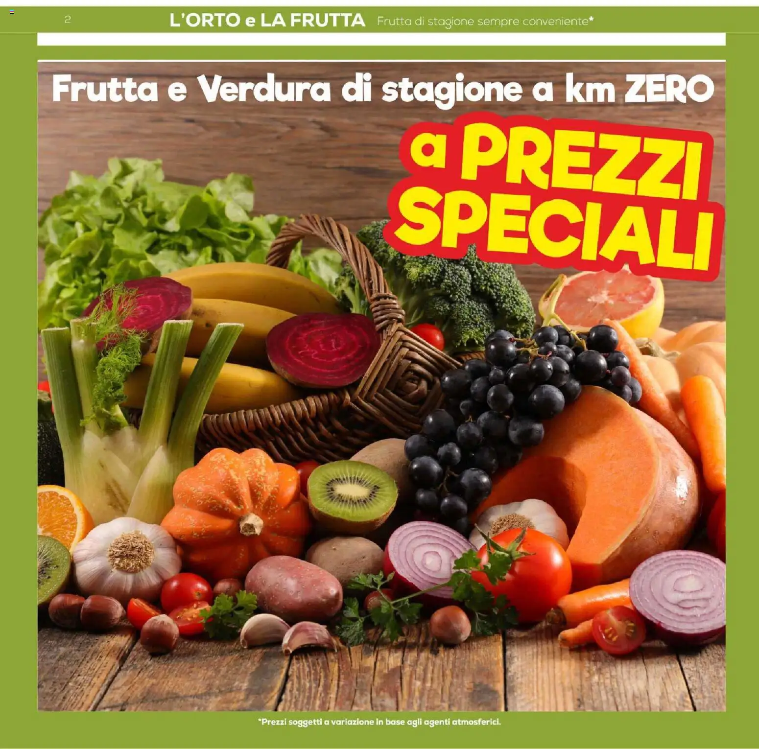 Volantino SISA del 20/08/2026 | Pagina: 2 | Prodotti: Frutta
