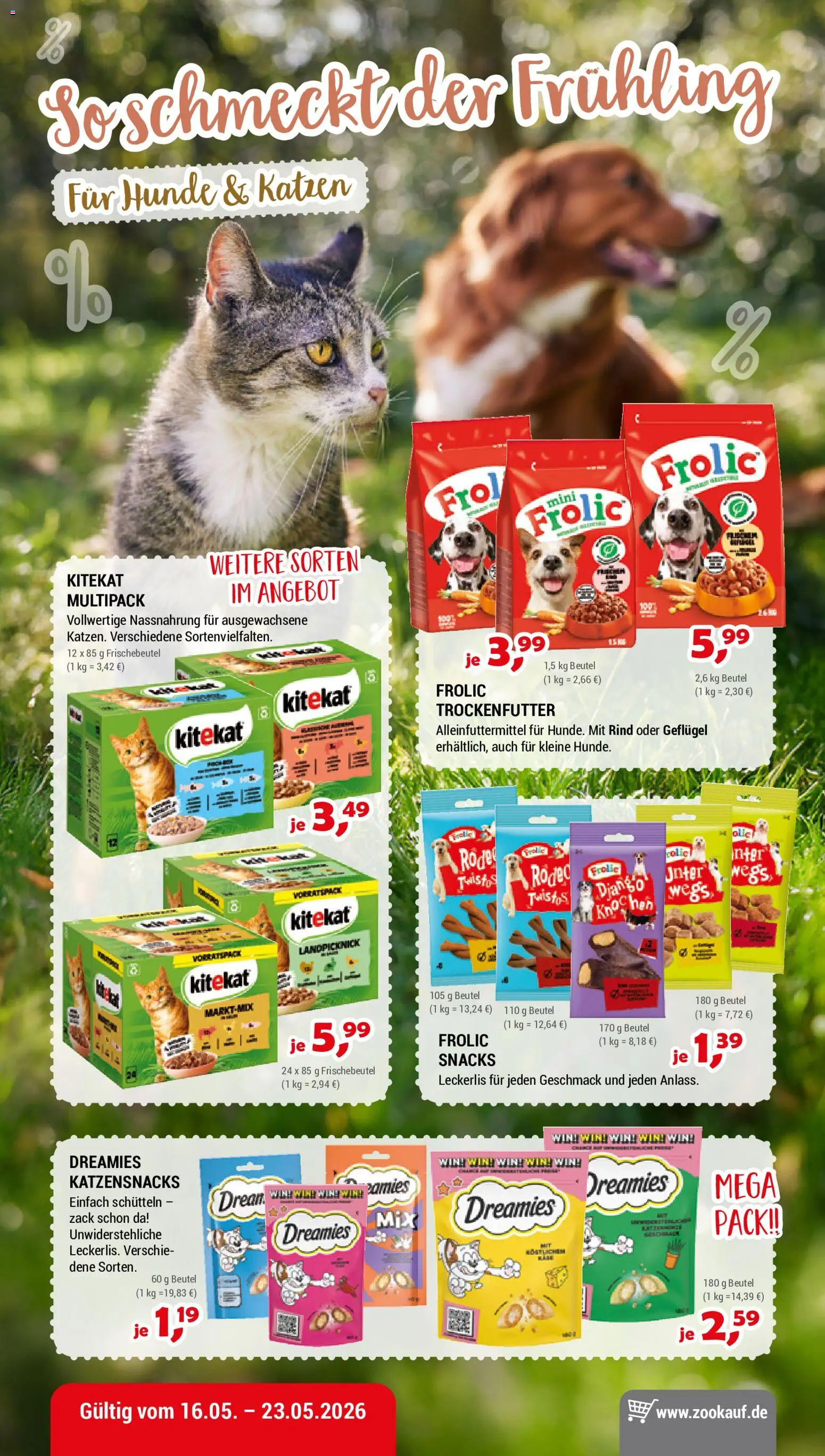 zookauf Prospekt 	 – gültig ab 16.05.2026 | Seite: 1