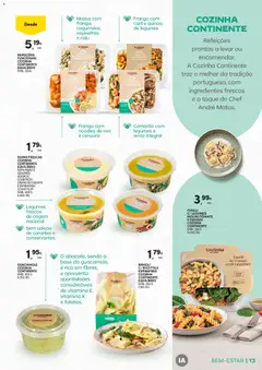 Pré-visualização Continente Bem-Estar Assim toda a gente come melhor válido de 20/10/2026 | Página: 13 | Produtos: Espinafres, Guacamole, Legumes, Cenoura