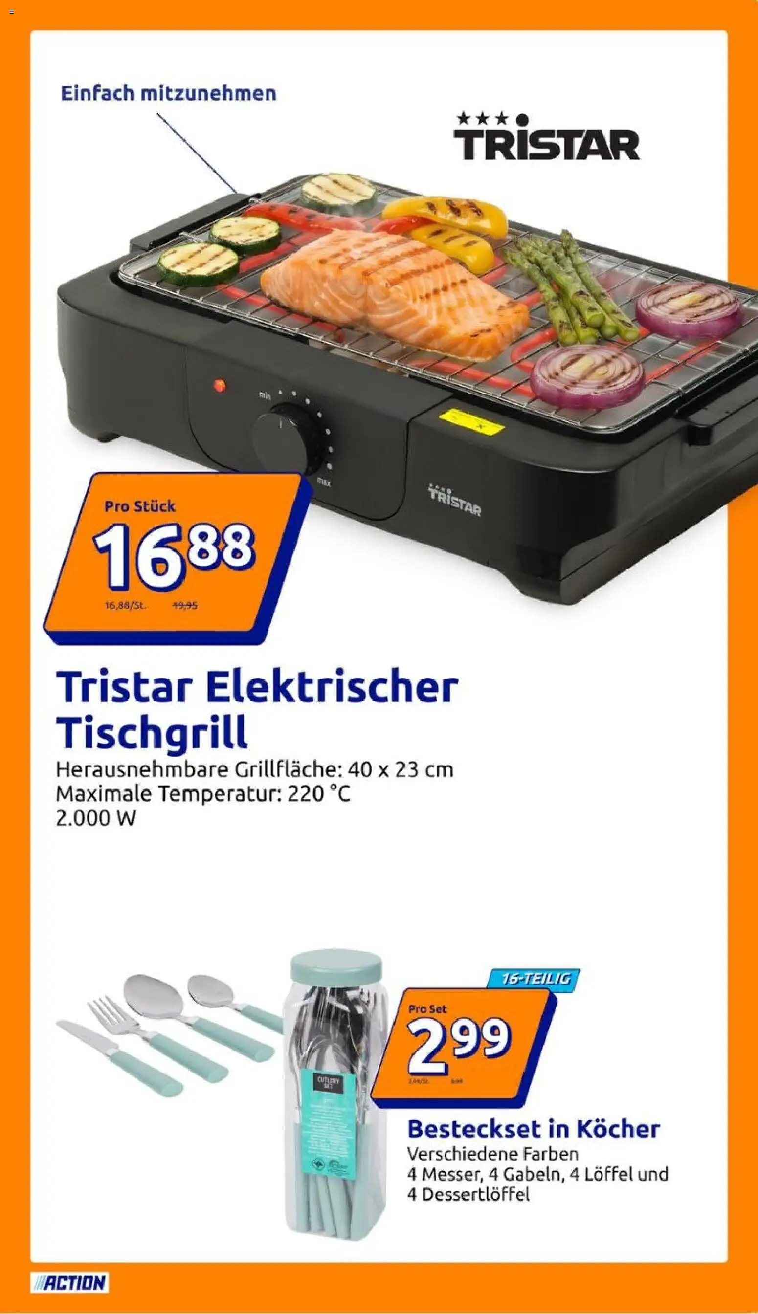 Action Flugblatt gültig ab 22.07.2026 | Seite: 15 | Produkte: Kocher